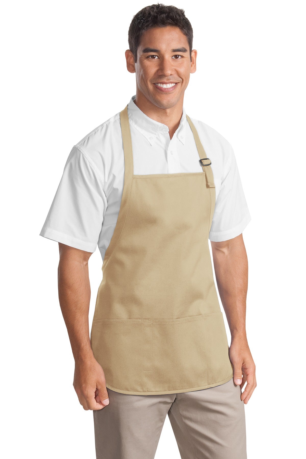 PA ® Medium-Length Apron with Pouch Pockets.  A510