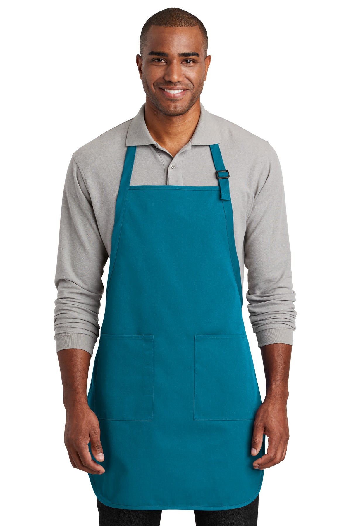 PA ® Full-Length Two-Pocket Bib Apron. A600