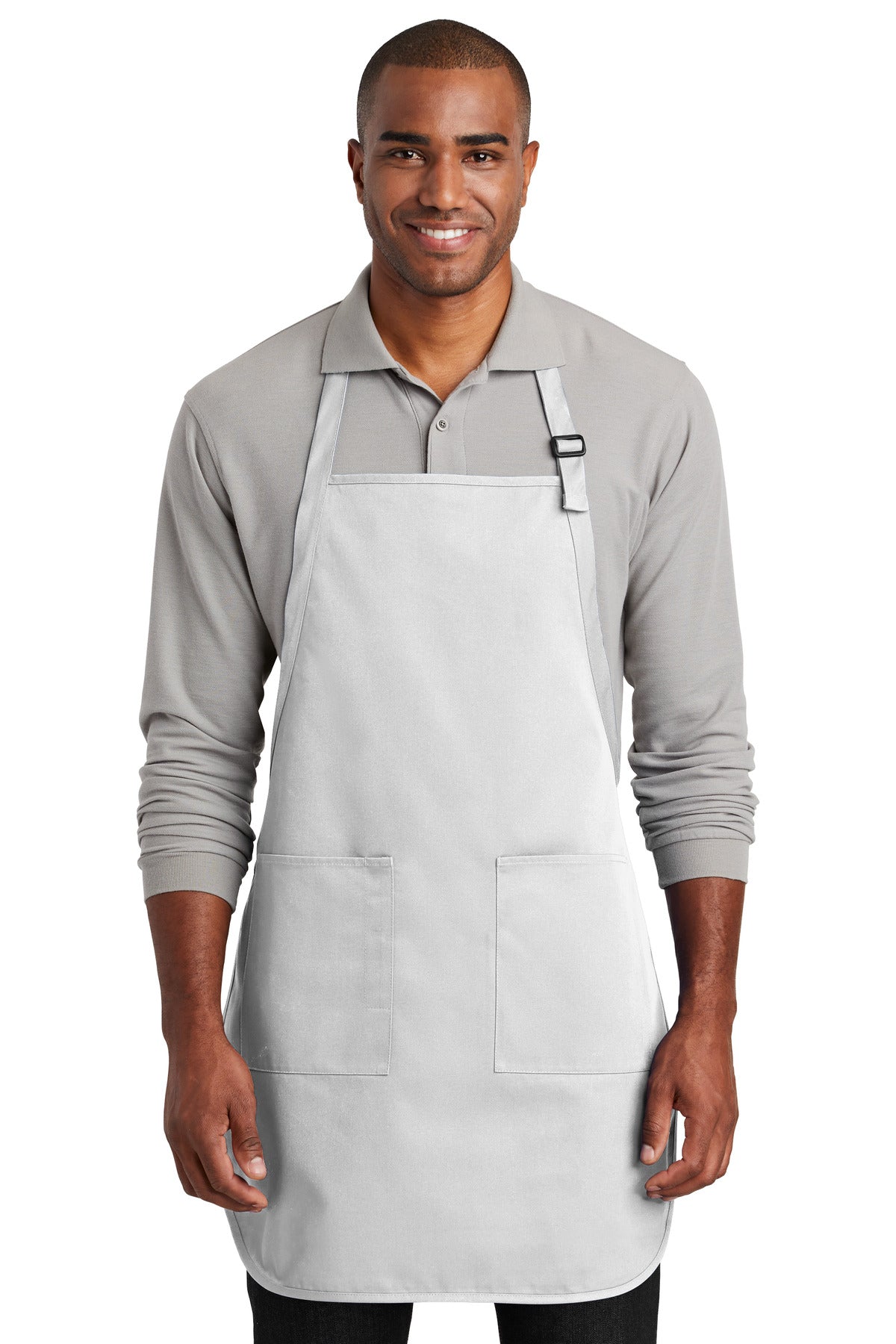 PA ® Full-Length Two-Pocket Bib Apron. A600