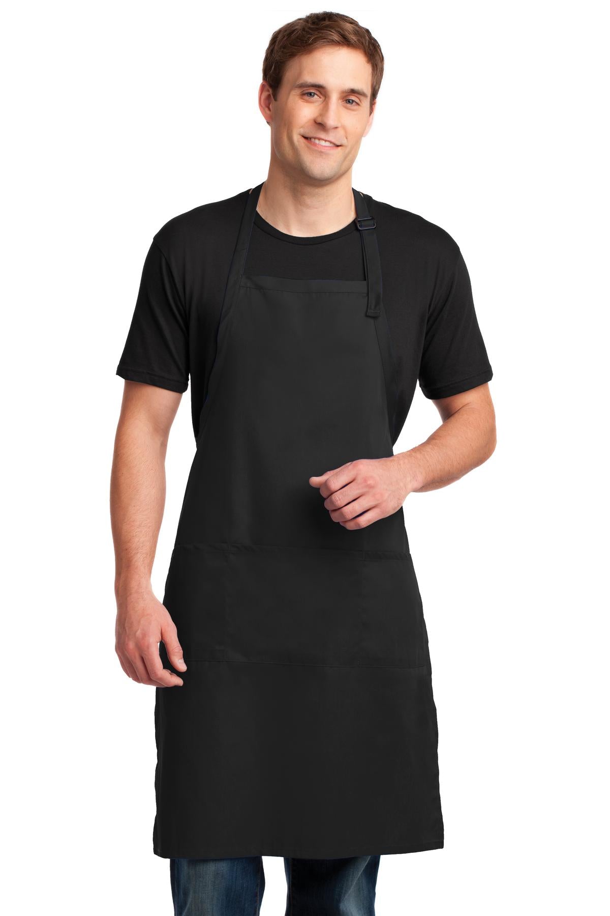 PA ® Easy Care Extra Long Bib Apron with Stain Release. A700
