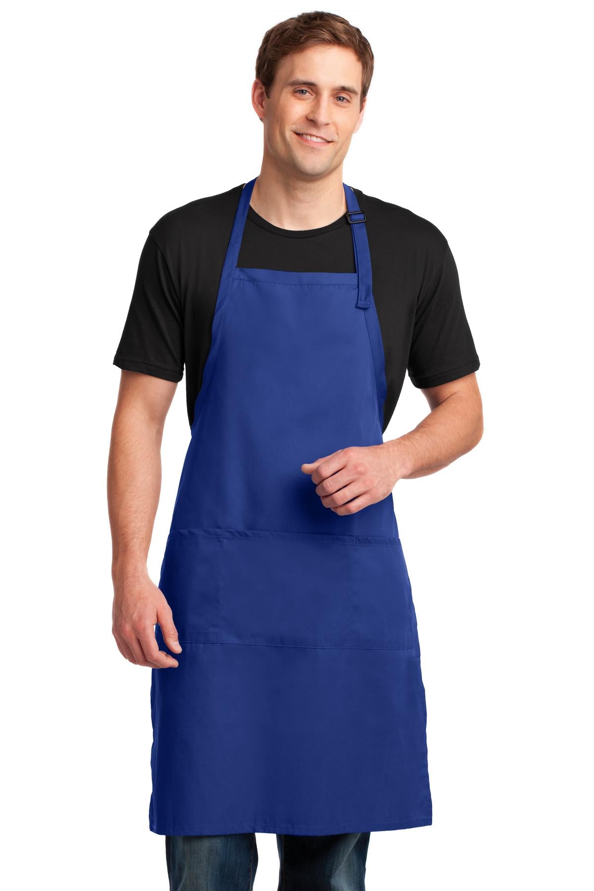 PA ® Easy Care Extra Long Bib Apron with Stain Release. A700