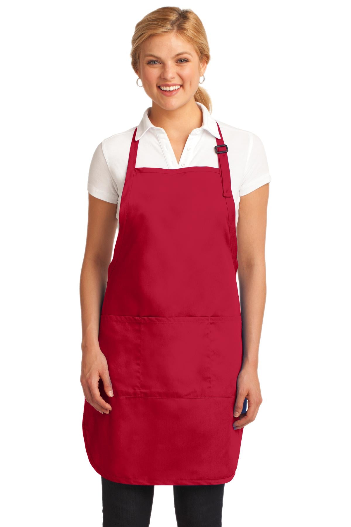 PA ® Easy Care Full-Length Apron with Stain Release. A703