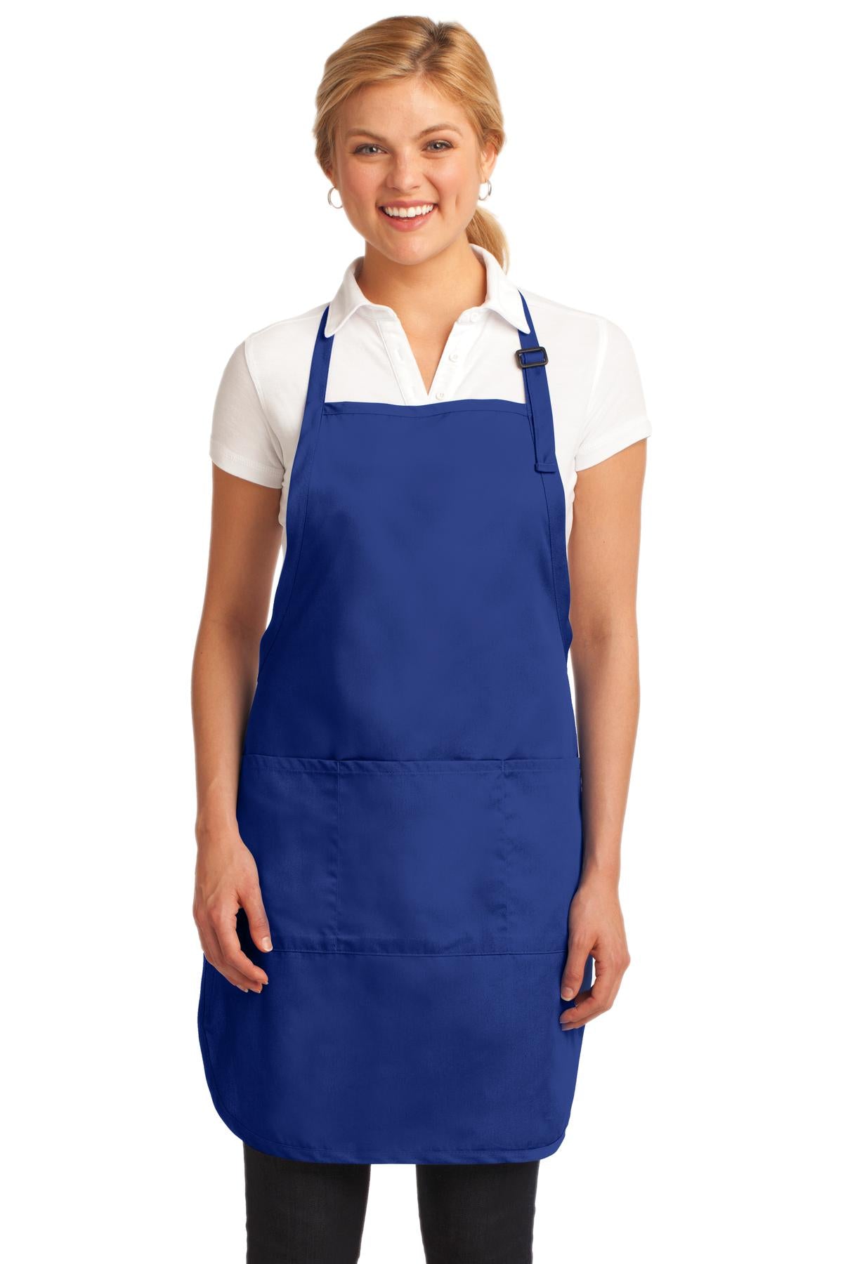 PA ® Easy Care Full-Length Apron with Stain Release. A703
