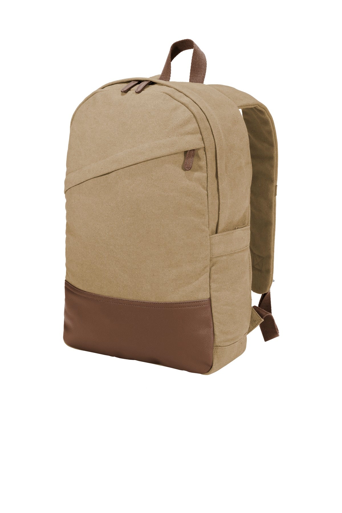 PA ® Cotton Canvas Backpack. BG210