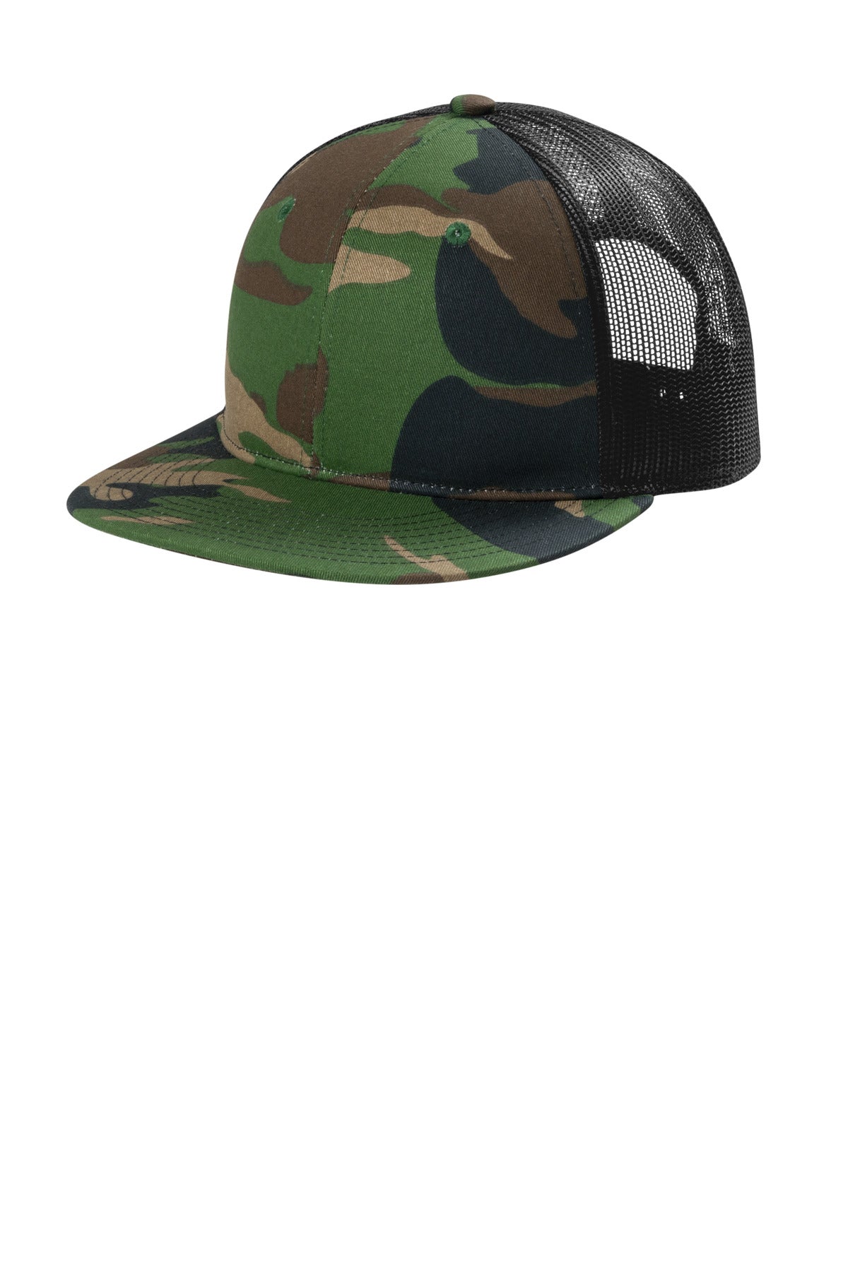 PA ® Snapback Flat Bill Trucker Cap C117
