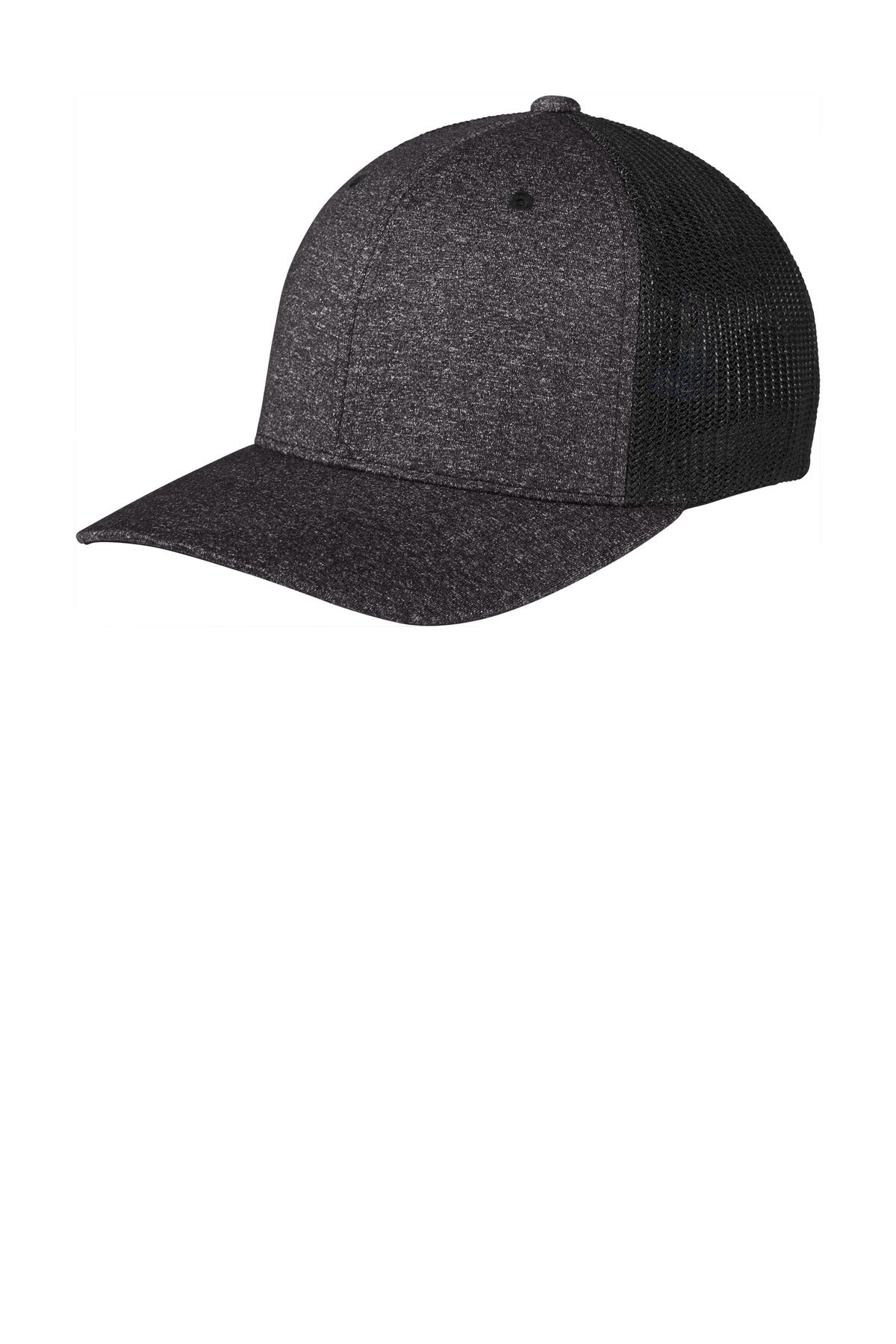 PA ® Flexfit  ® Melange Mesh Back Trucker Cap C302