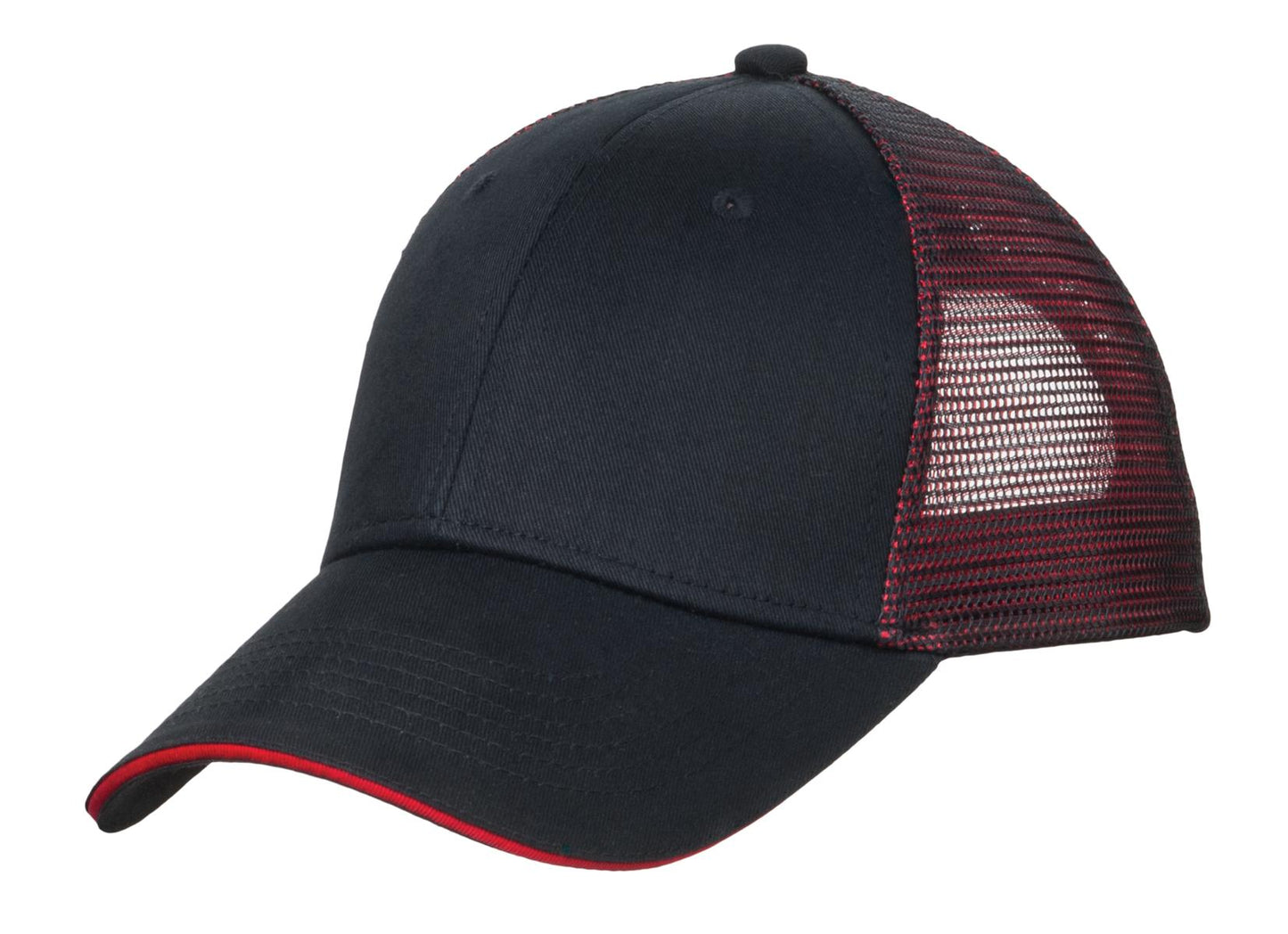 PA ® Double Mesh Snapback Sandwich Bill Cap. C818
