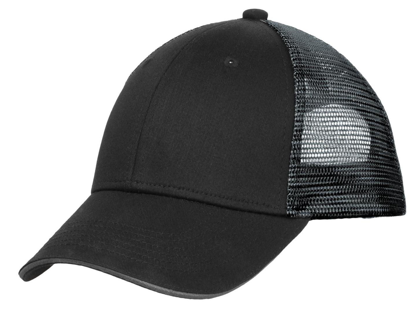 PA ® Double Mesh Snapback Sandwich Bill Cap. C818