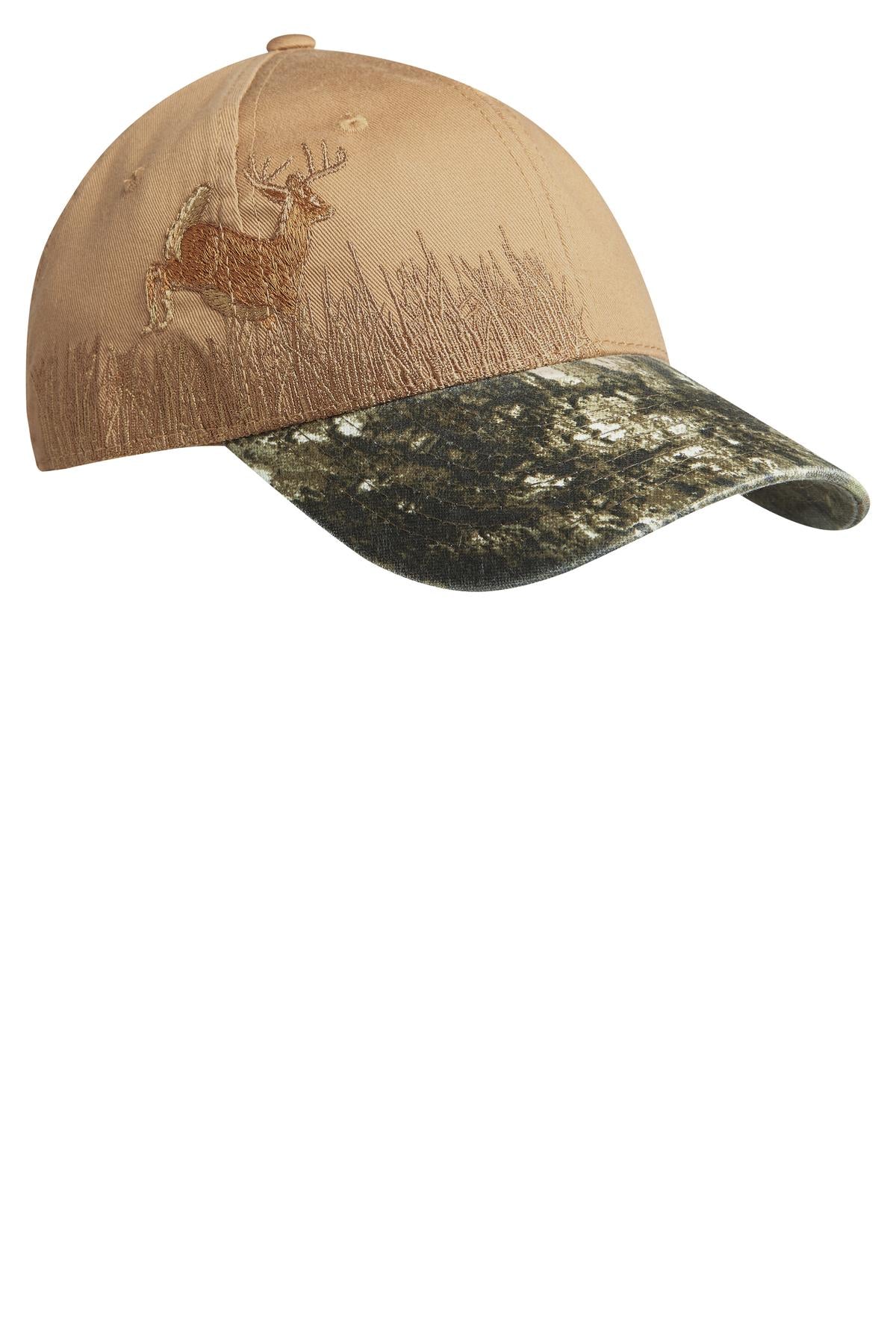 PA ® Embroidered Camouflage Cap. C820