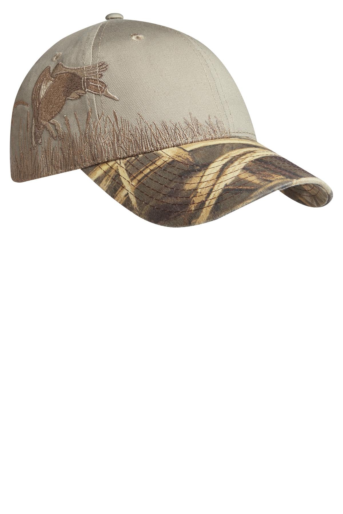 PA ® Embroidered Camouflage Cap. C820