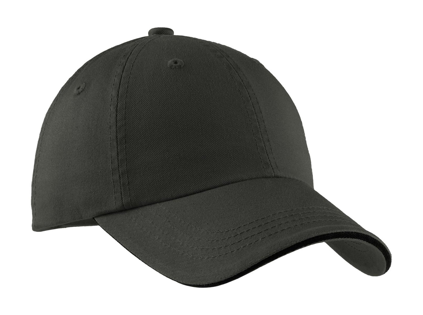 PA ® Sandwich Bill Cap with Striped Closure.  C830