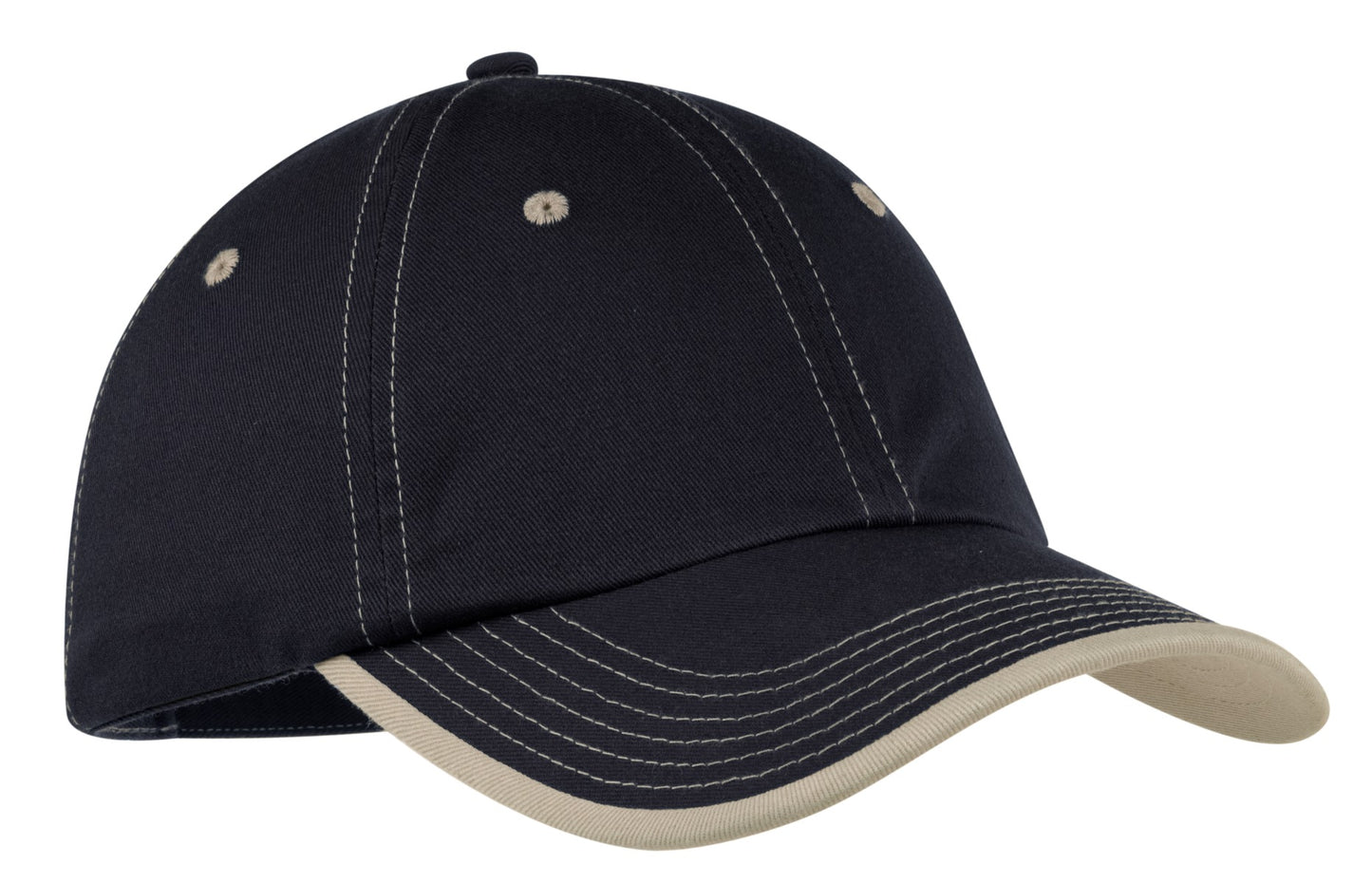 PA ® Vintage Washed Contrast Stitch Cap.  C835