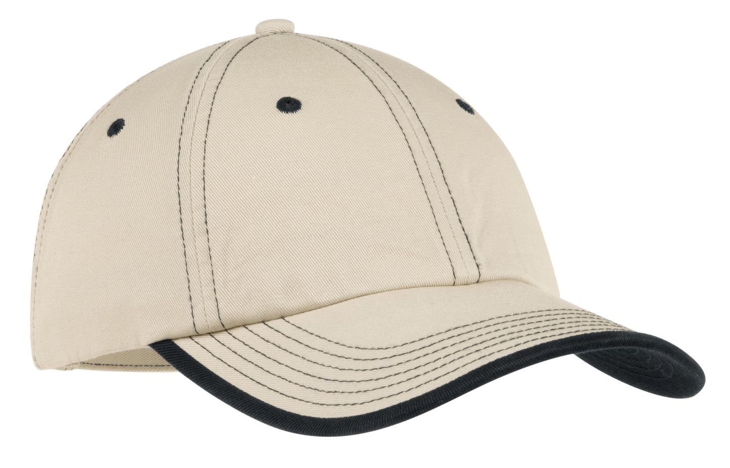 PA ® Vintage Washed Contrast Stitch Cap.  C835