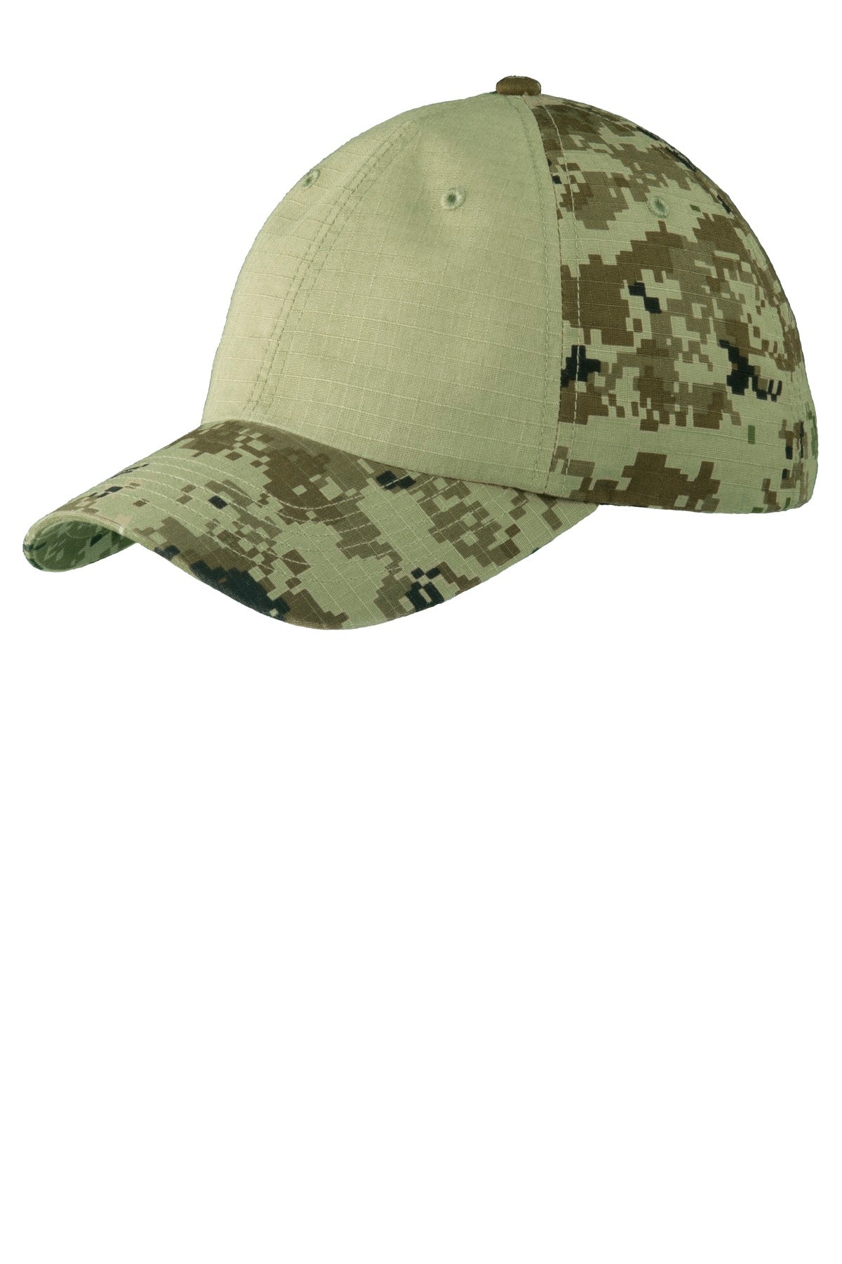 PA ® Colorblock Digital Ripstop Camouflage Cap. C926