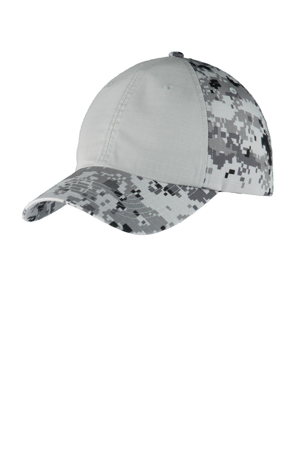 PA ® Colorblock Digital Ripstop Camouflage Cap. C926