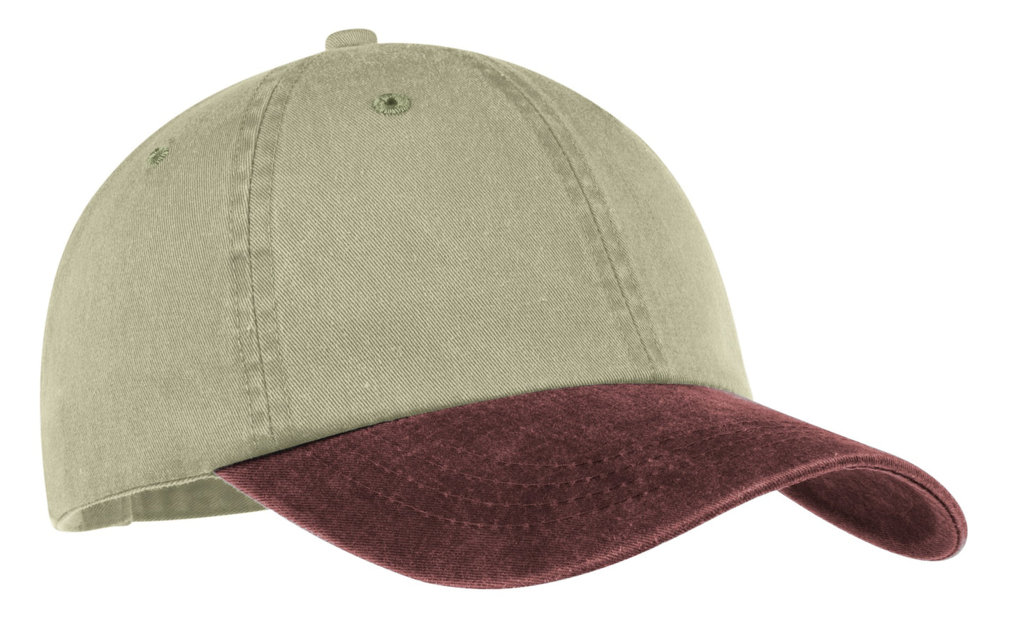 Port & Company ® -Two-Tone Pigment-Dyed Cap.  CP83