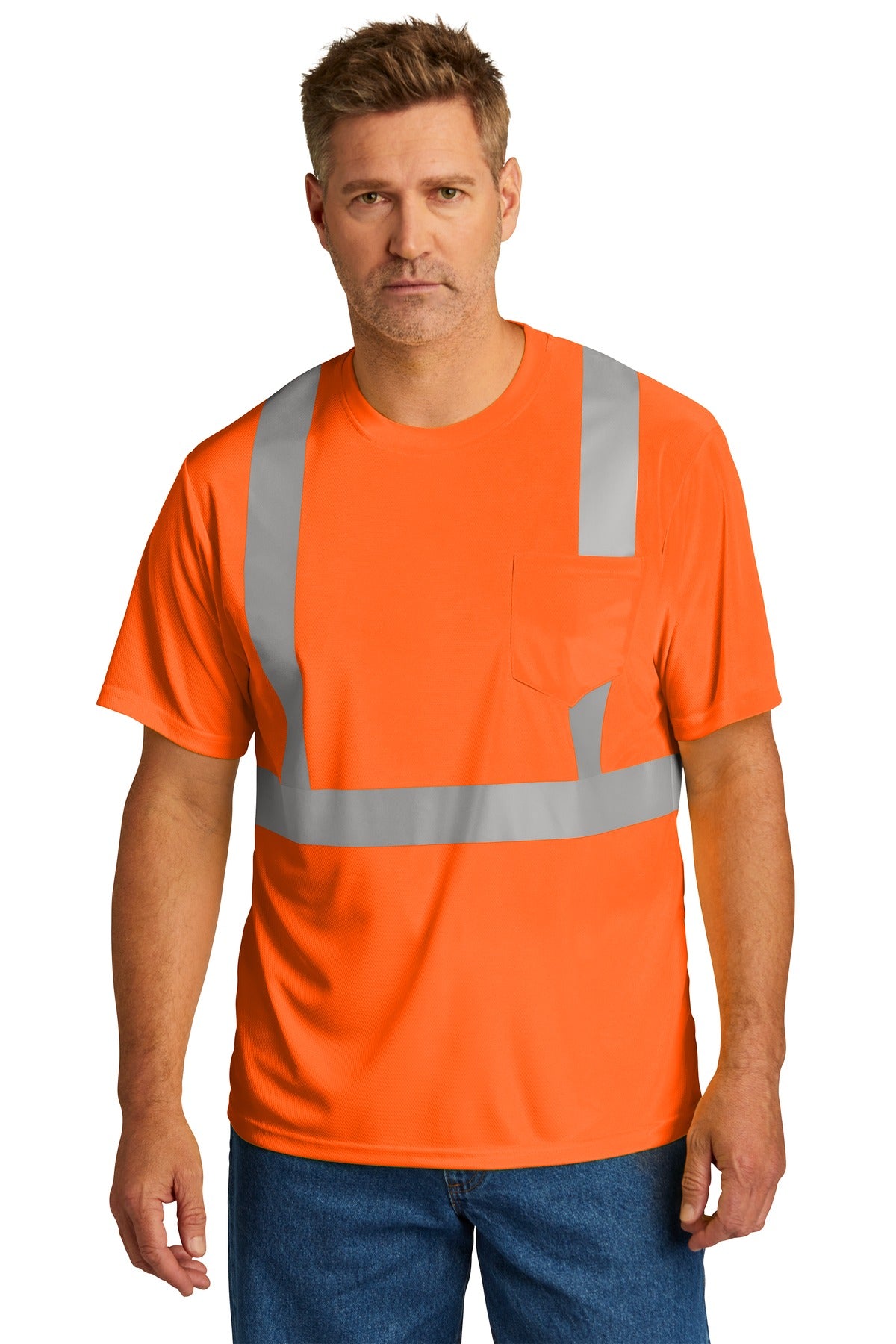 CornerStone   ® ANSI 107 Class 2 Mesh Tee. CS200