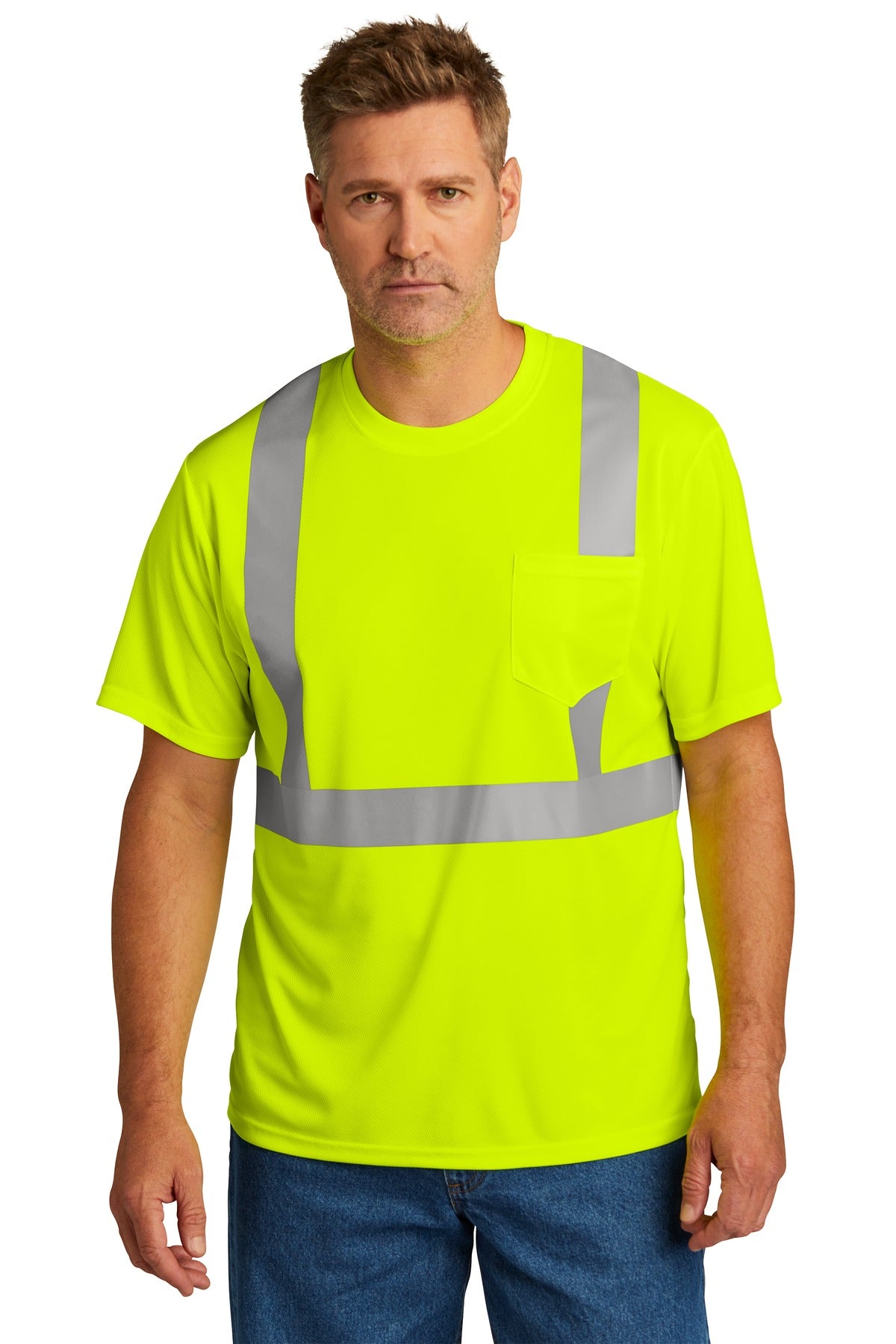 CornerStone   ® ANSI 107 Class 2 Mesh Tee. CS200