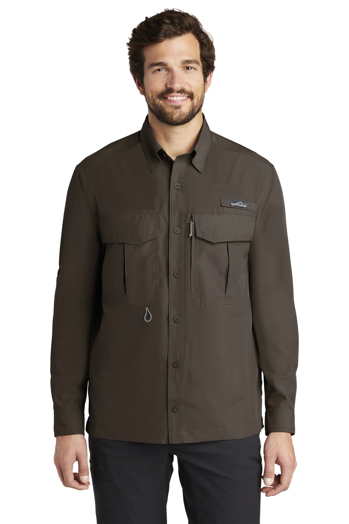 Eddie Bauer ® - Long Sleeve Performance Fishing Shirt. EB600