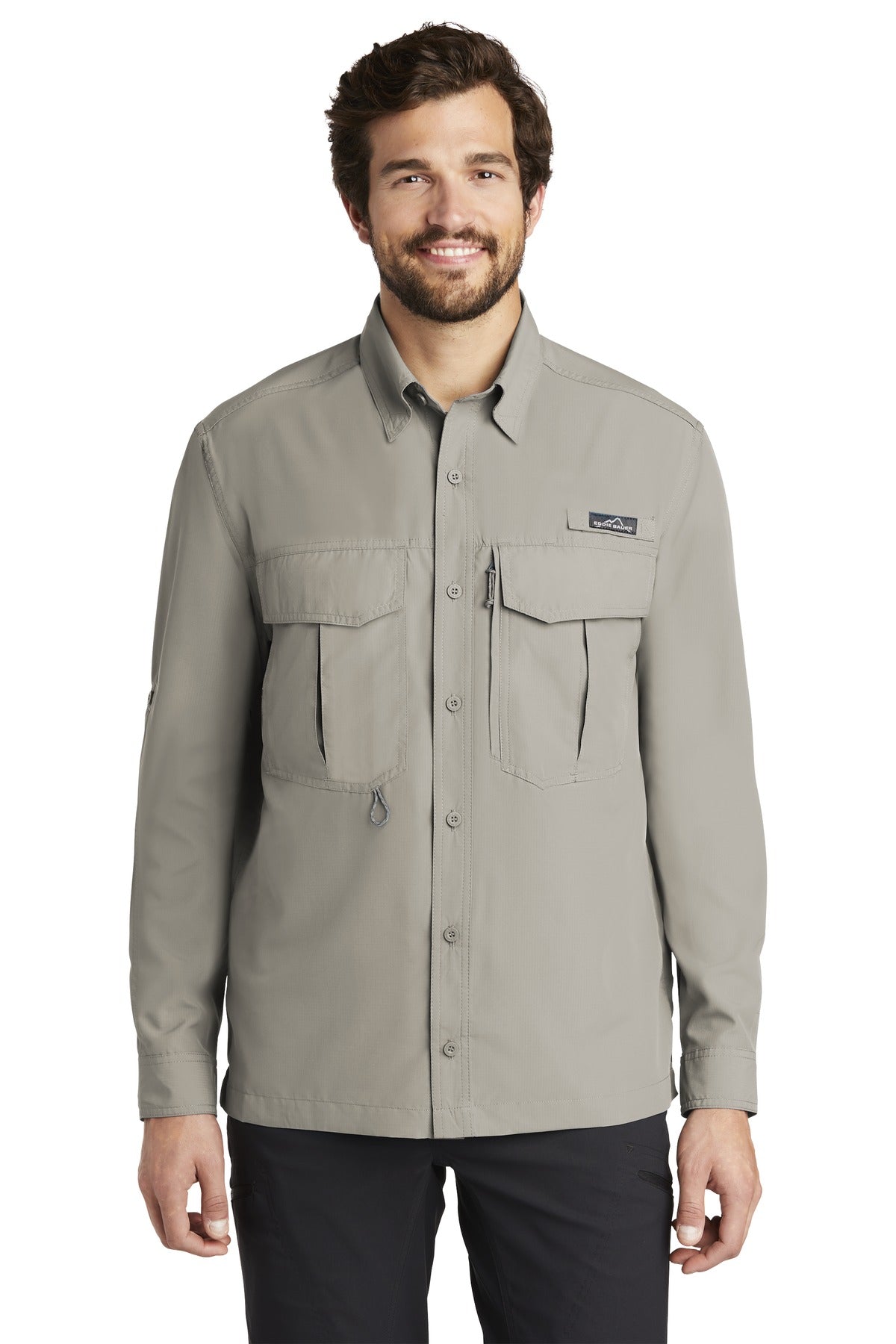 Eddie Bauer ® - Long Sleeve Performance Fishing Shirt. EB600