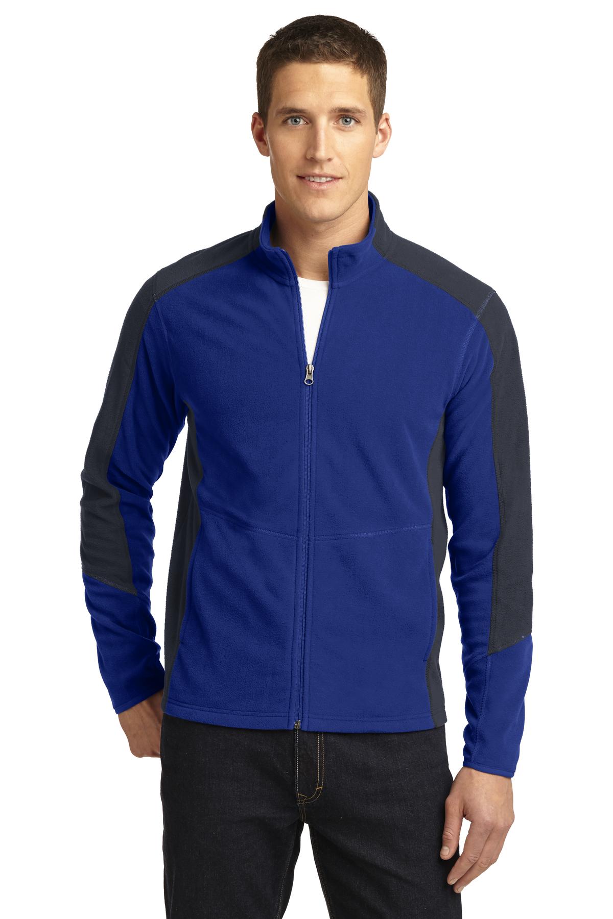 PA ® Colorblock Microfleece Jacket. F230