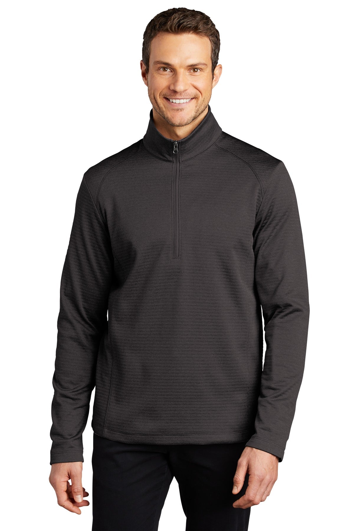 PA ® Diamond Heather Fleece 1/4-Zip Pullover F248