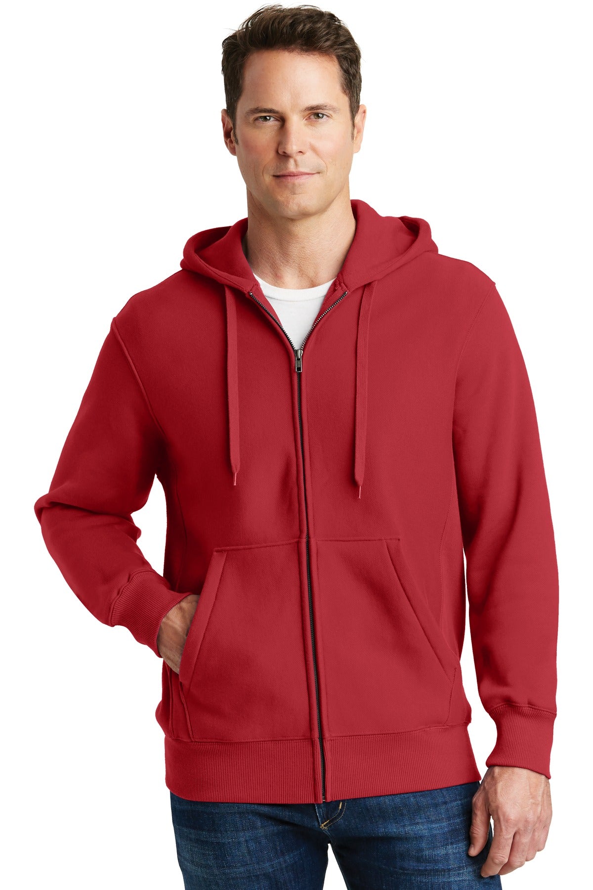 Sport-Tek ® Super Heavyweight Full-Zip Hooded Sweatshirt.  F282
