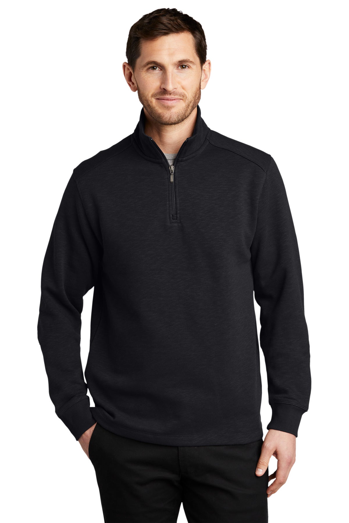 PA ® Slub Fleece 1/4-Zip Pullover. F295