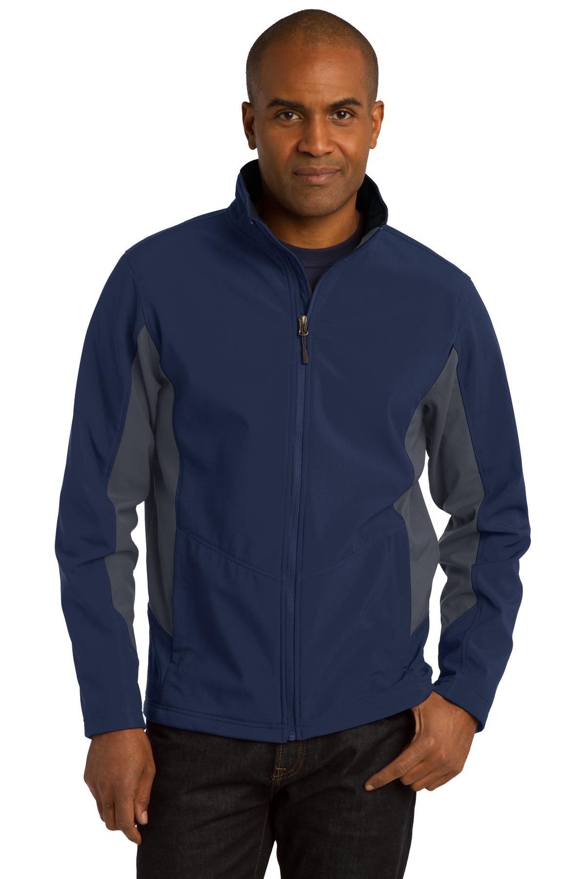 PA ® Core Colorblock Soft Shell Jacket. J318
