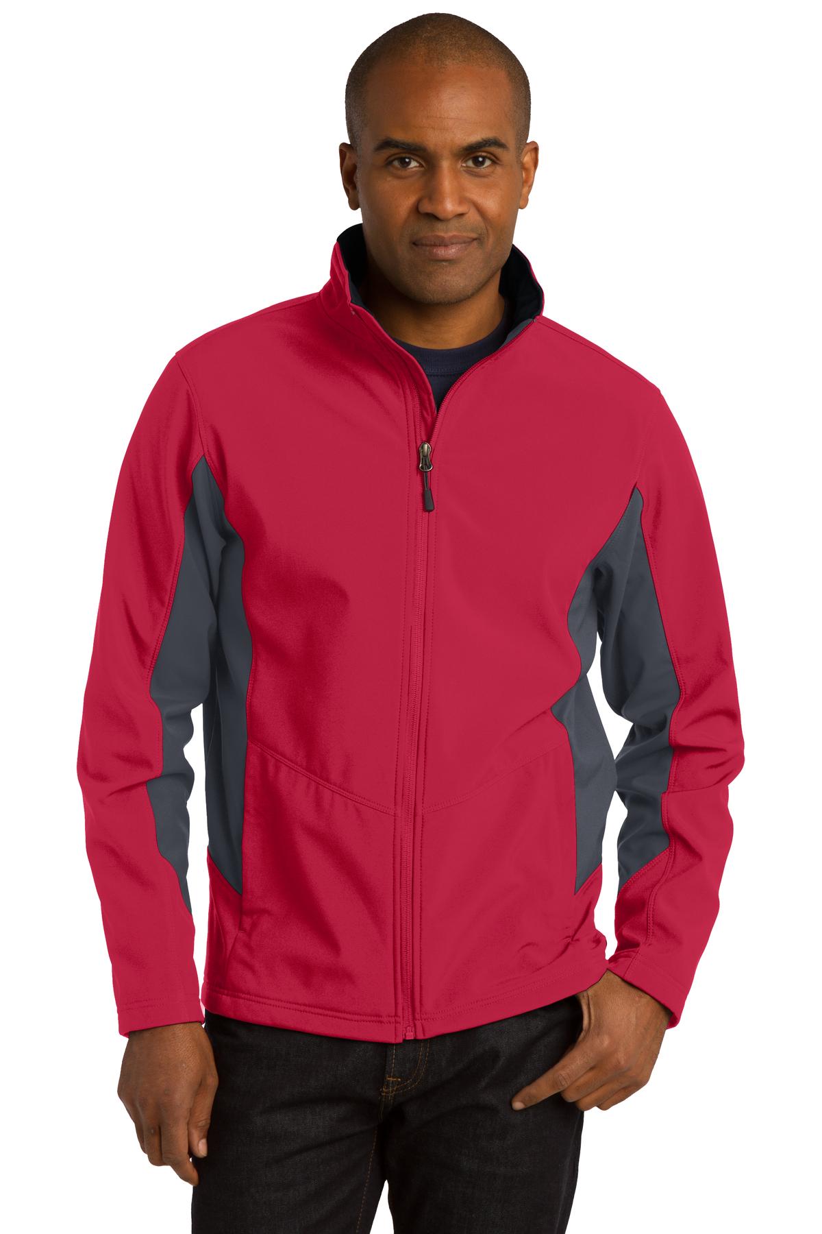PA ® Core Colorblock Soft Shell Jacket. J318