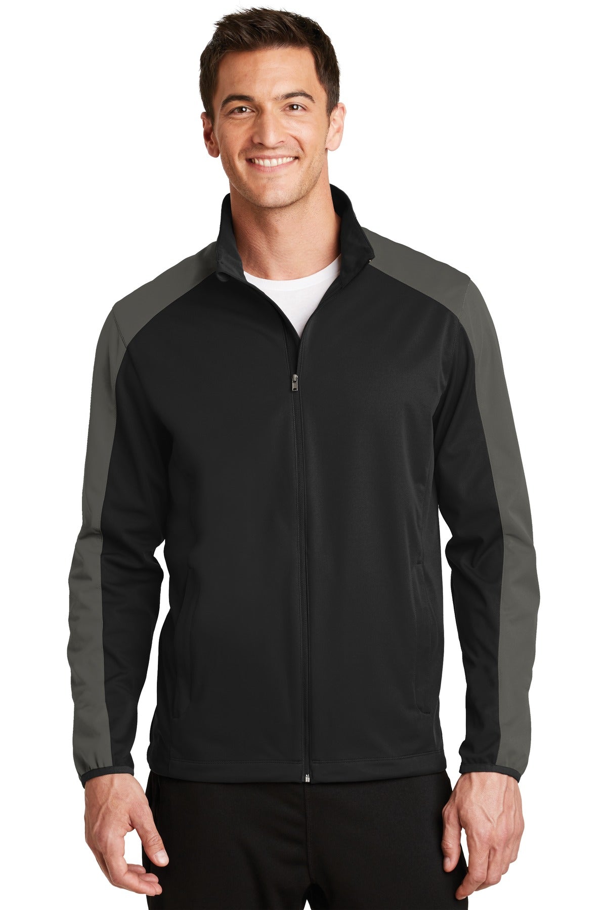 PA ® Active Colorblock Soft Shell Jacket. J718