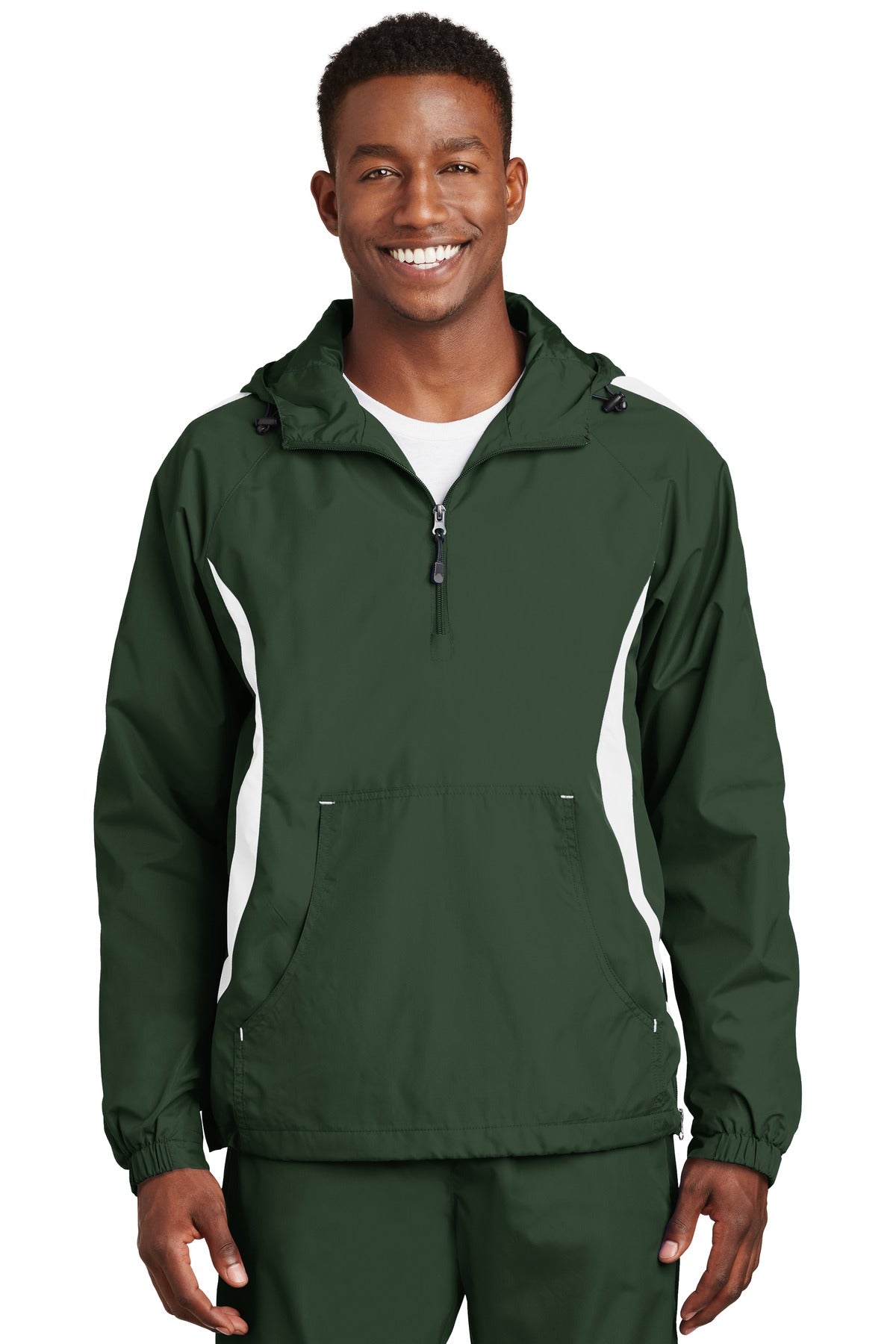 Sport-Tek ® Colorblock Raglan Anorak. JST63
