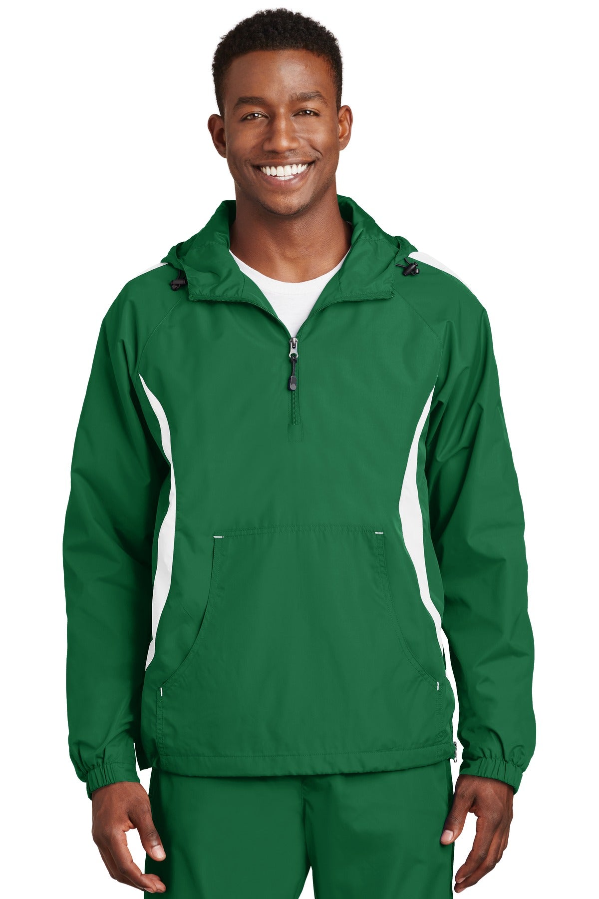 Sport-Tek ® Colorblock Raglan Anorak. JST63