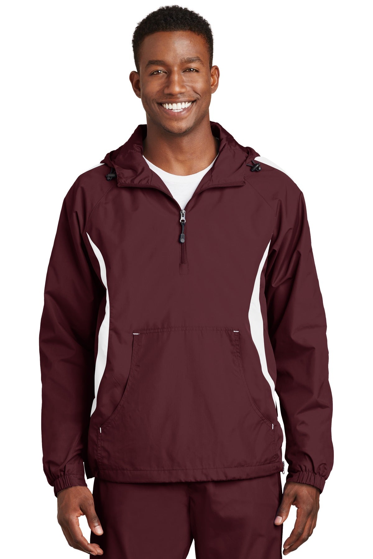 Sport-Tek ® Colorblock Raglan Anorak. JST63