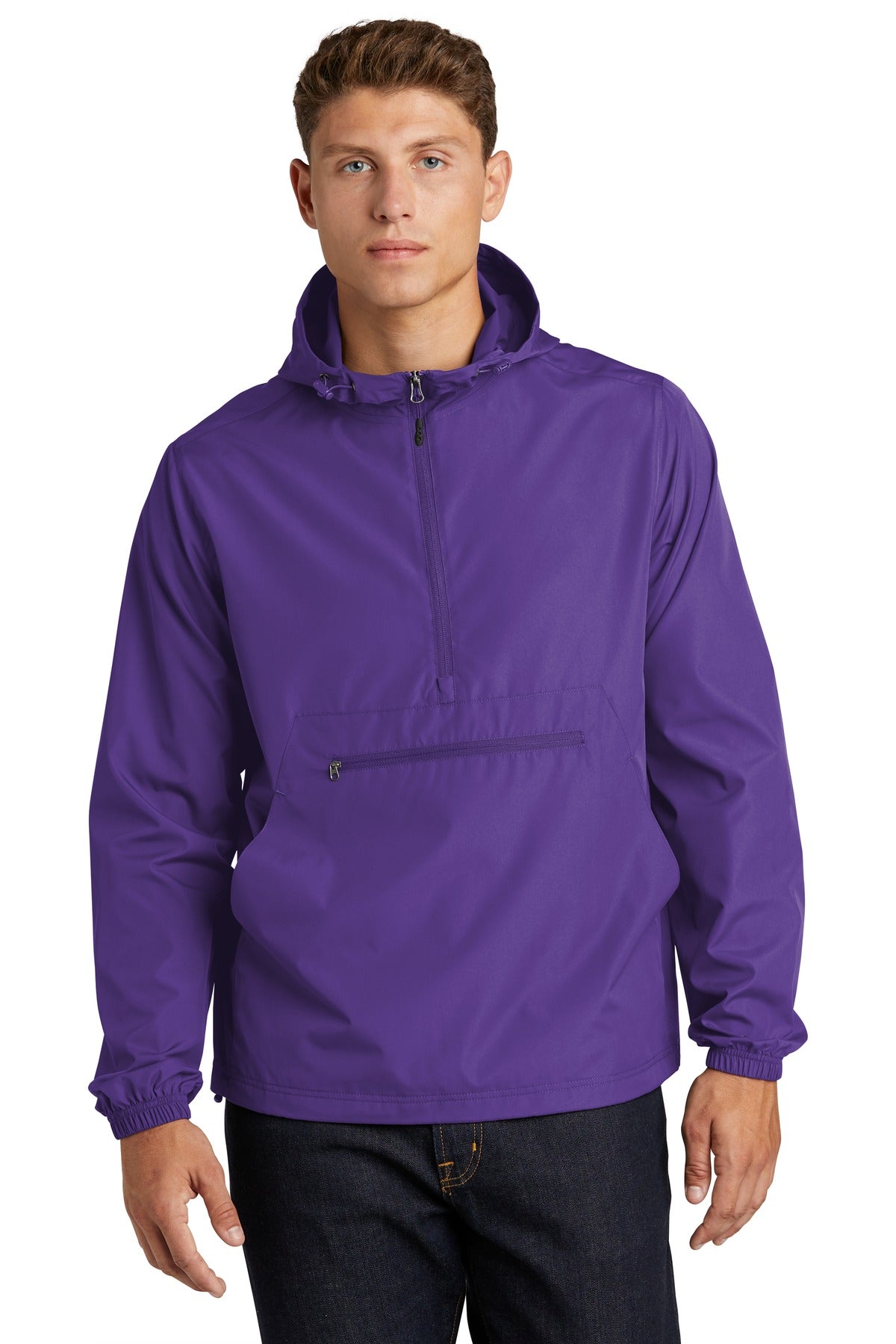 Sport-Tek  ® Packable Anorak. JST66