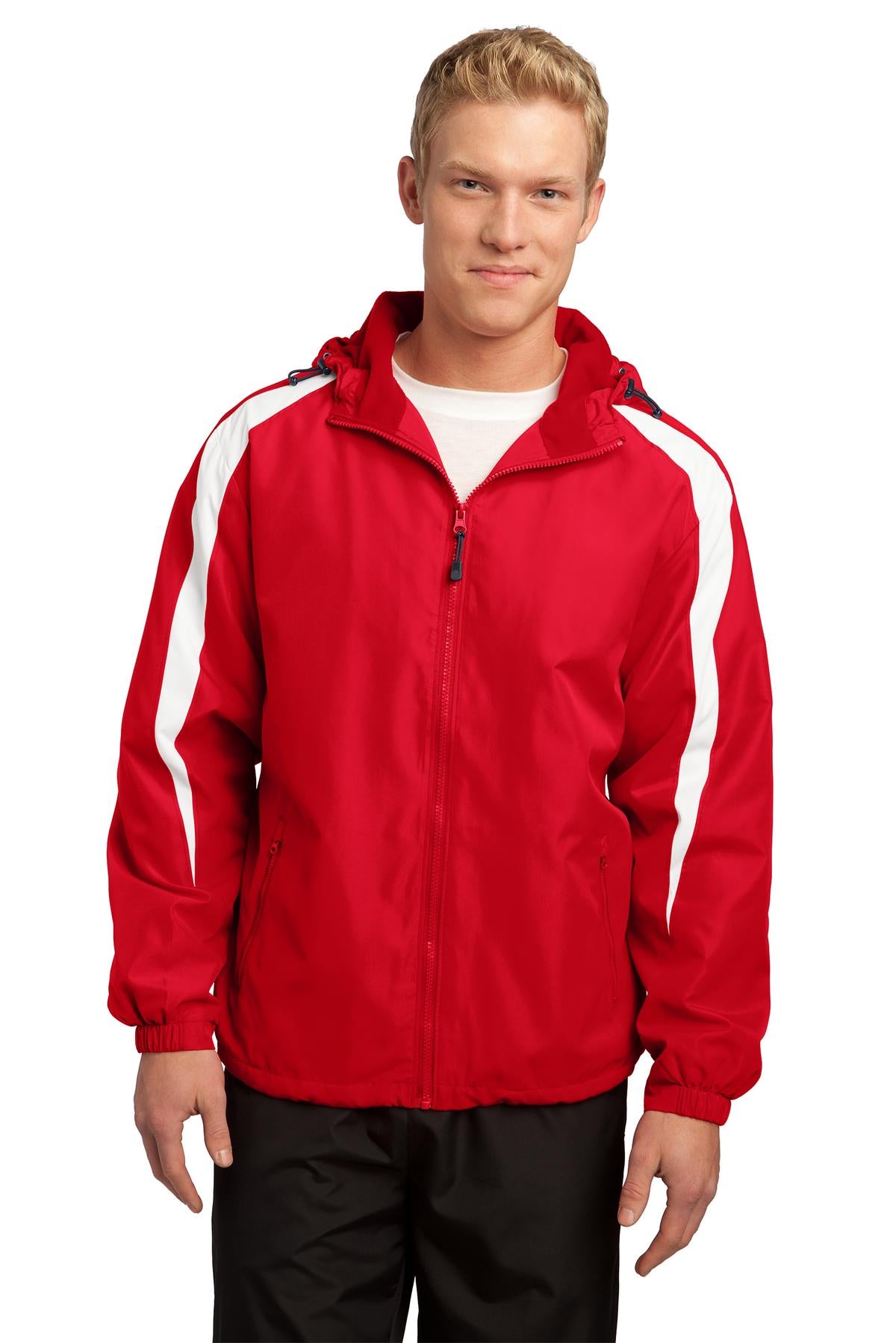 Sport-Tek ® Fleece-Lined Colorblock Jacket. JST81