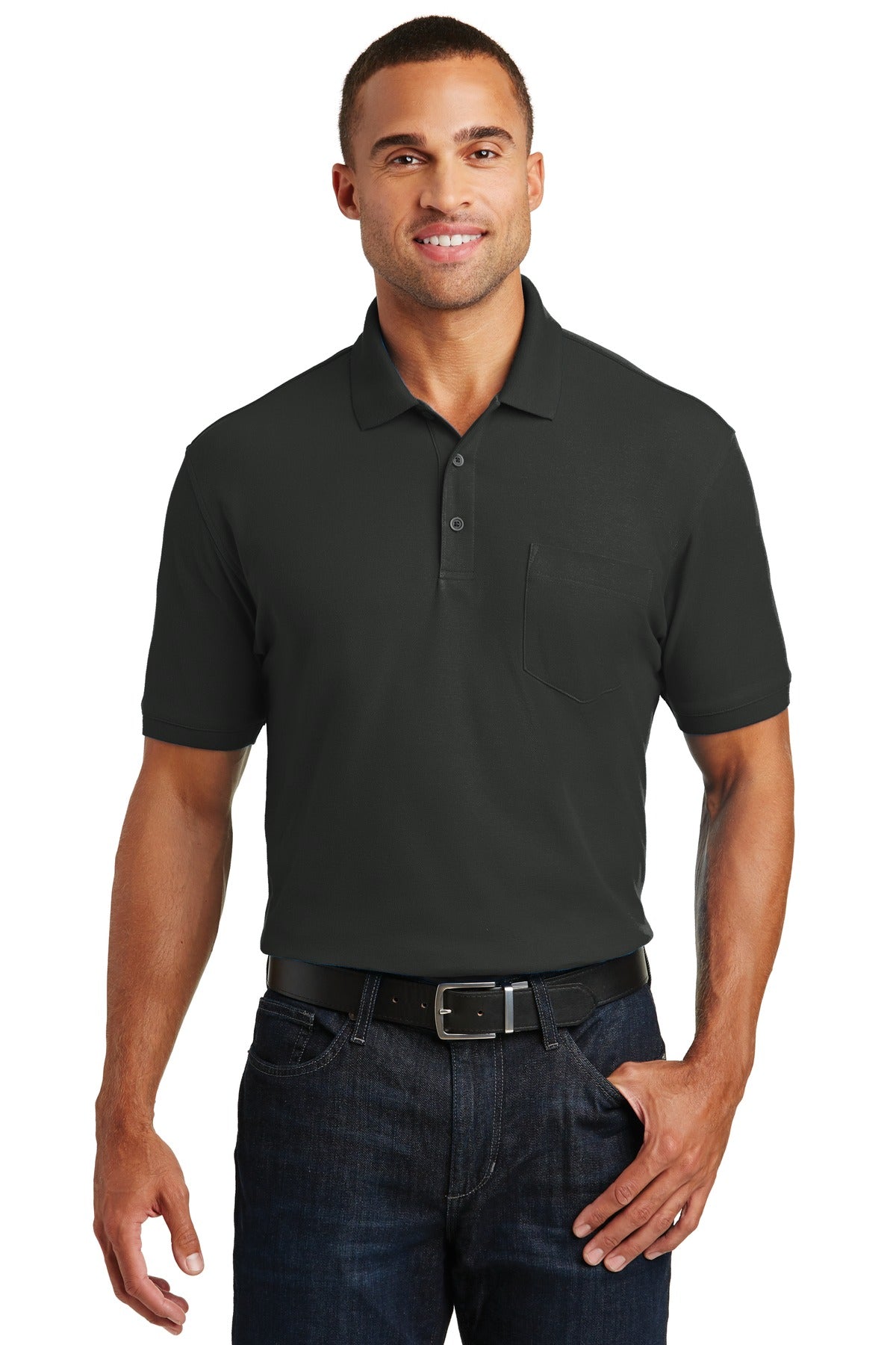 PA ® Core Classic Pique Pocket Polo. K100P
