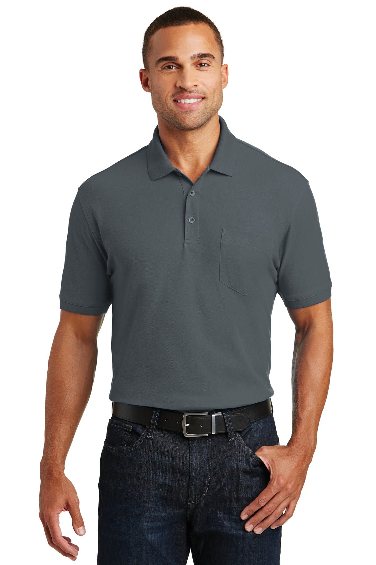 PA ® Core Classic Pique Pocket Polo. K100P