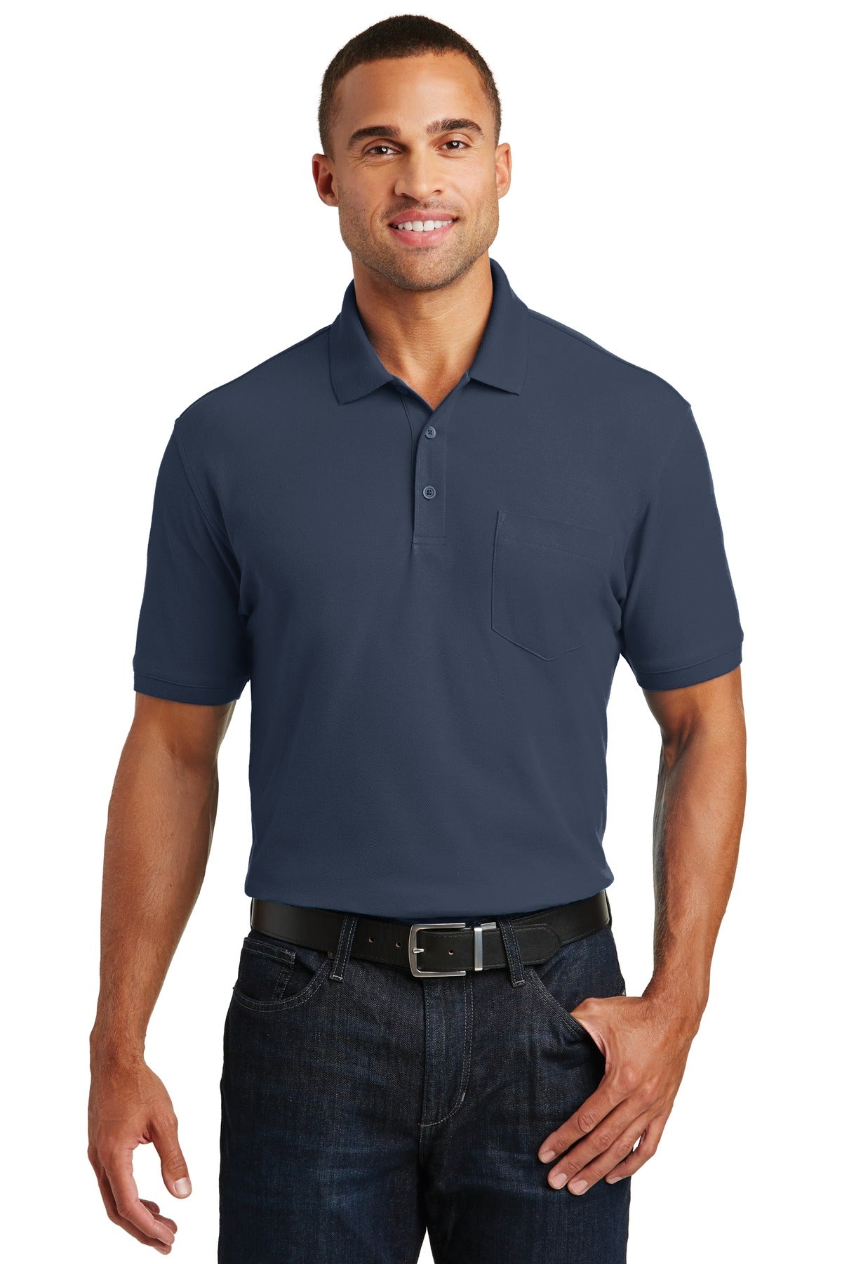 PA ® Core Classic Pique Pocket Polo. K100P
