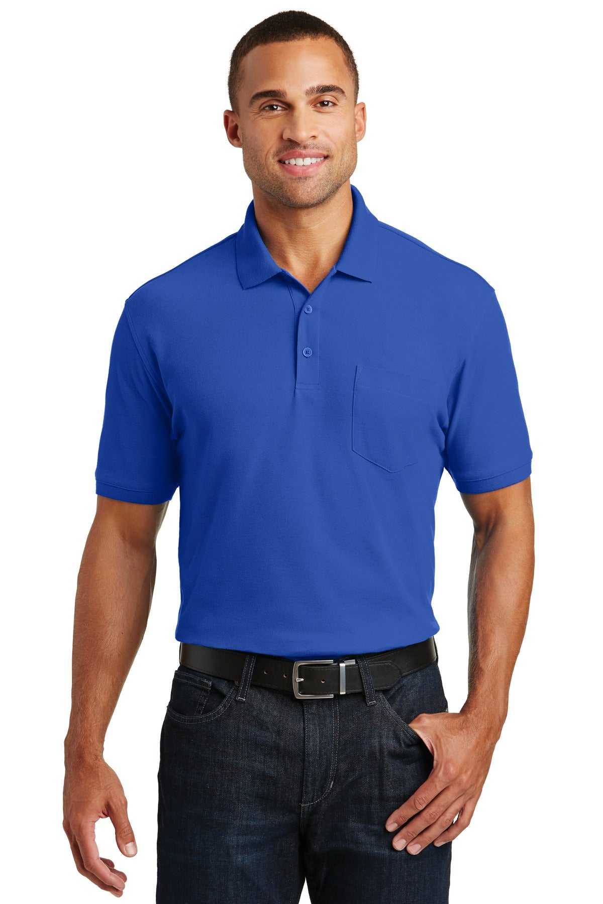 PA ® Core Classic Pique Pocket Polo. K100P