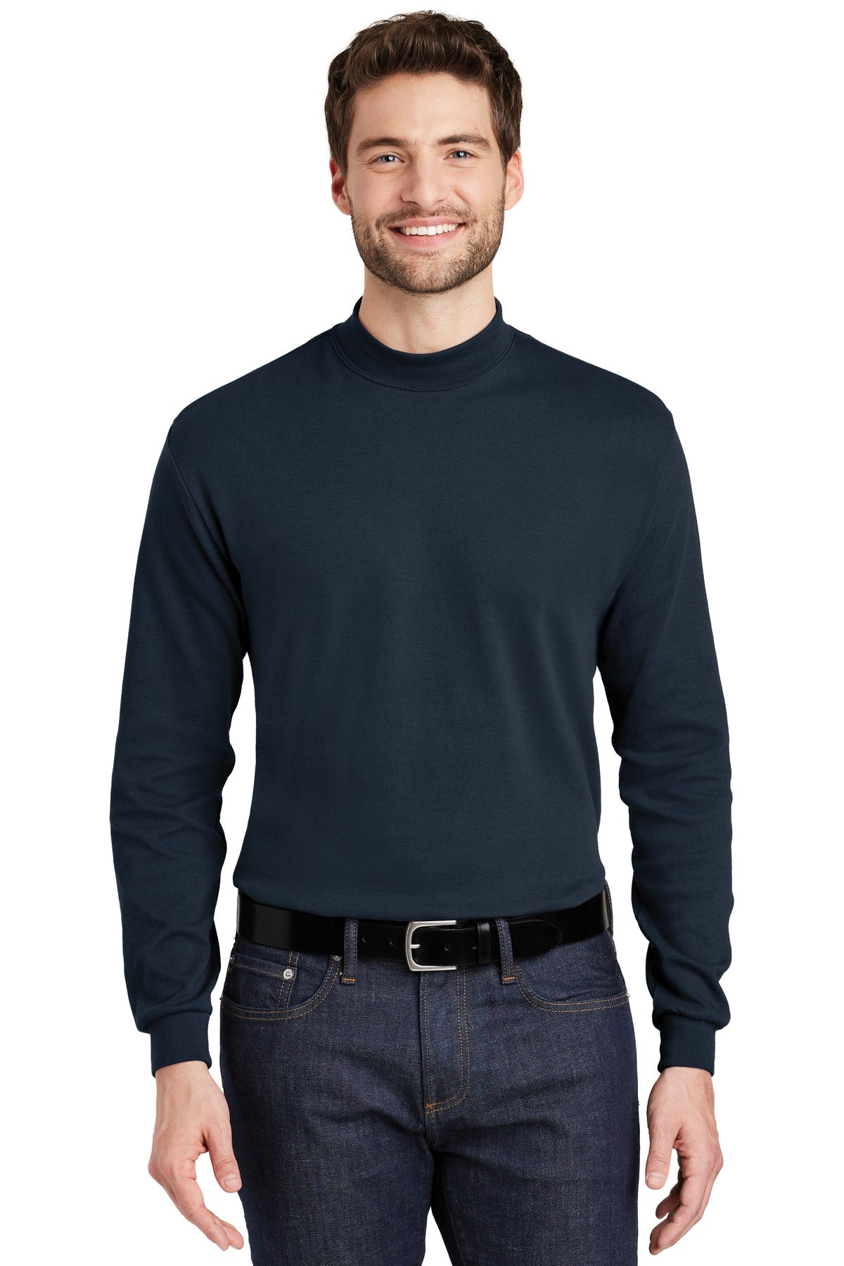 PA ® Interlock Knit Mock Turtleneck.  K321