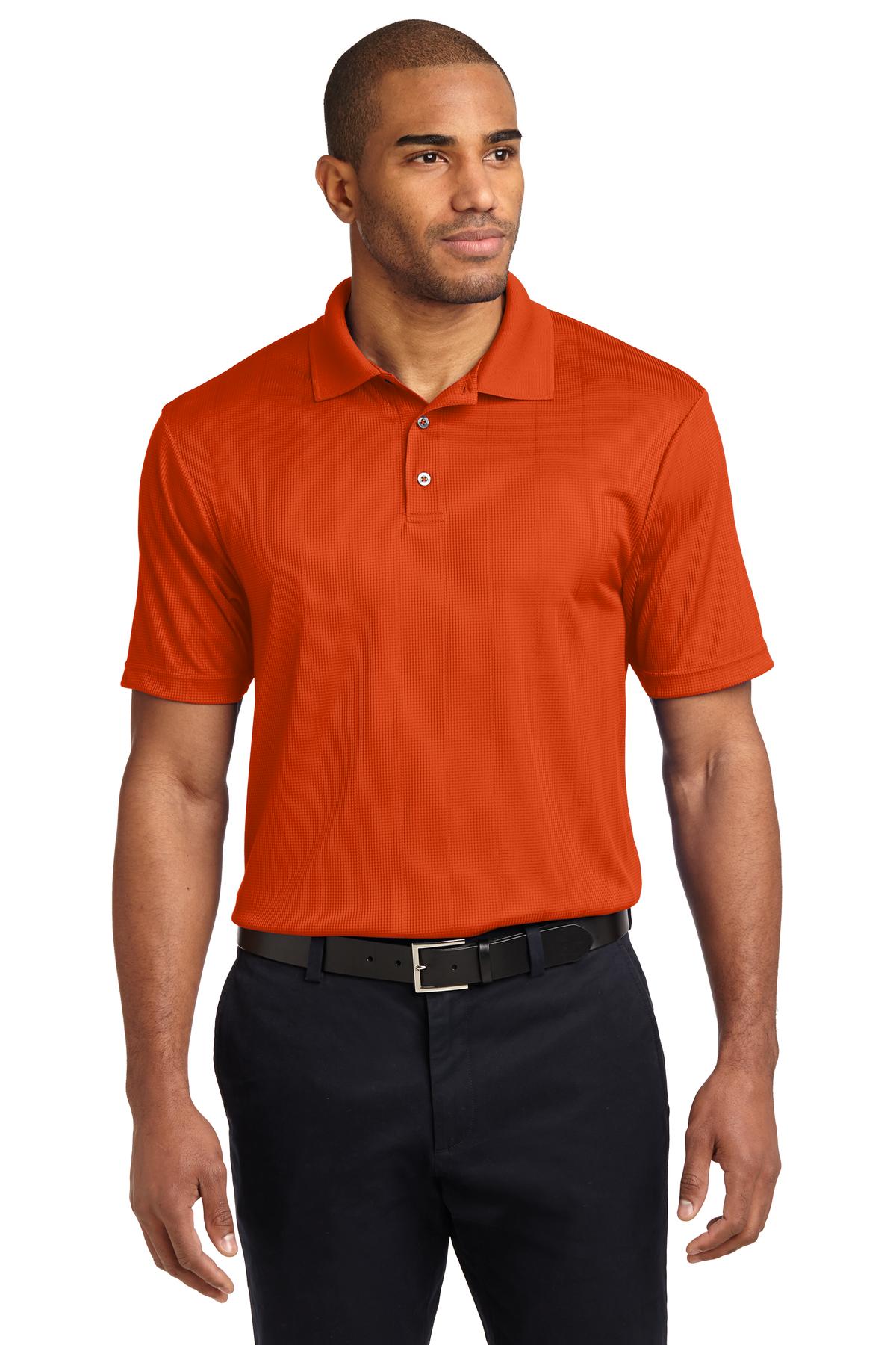 PA ® Performance Fine Jacquard Polo. K528