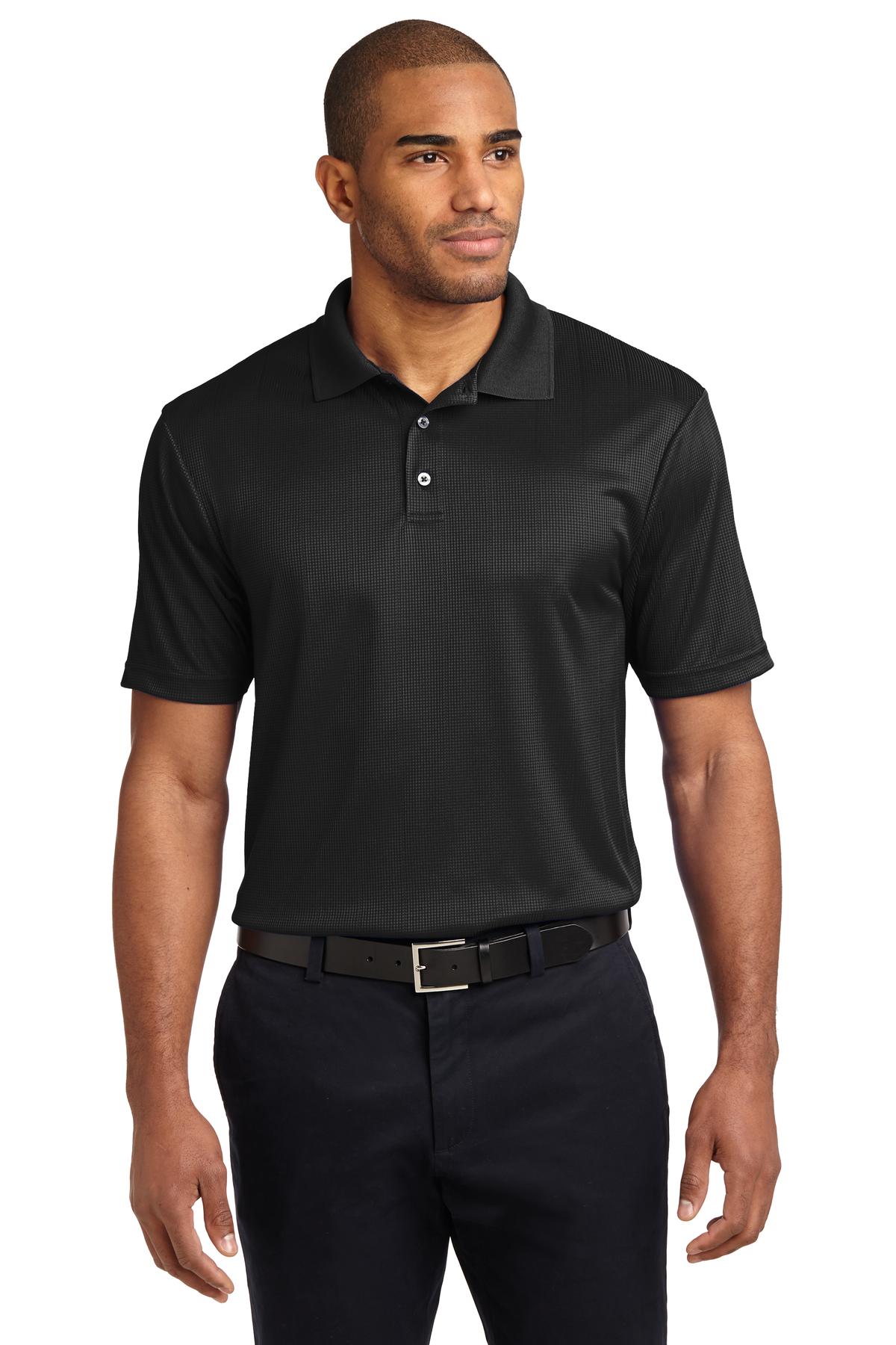 PA ® Performance Fine Jacquard Polo. K528