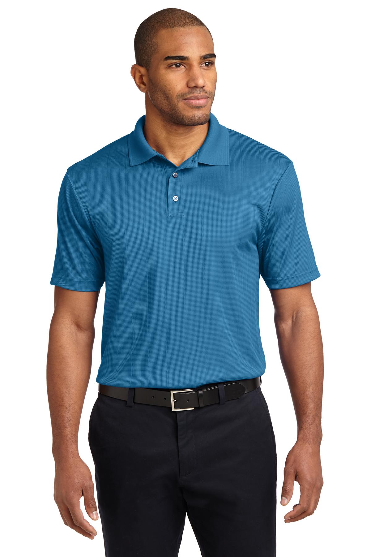 PA ® Performance Fine Jacquard Polo. K528