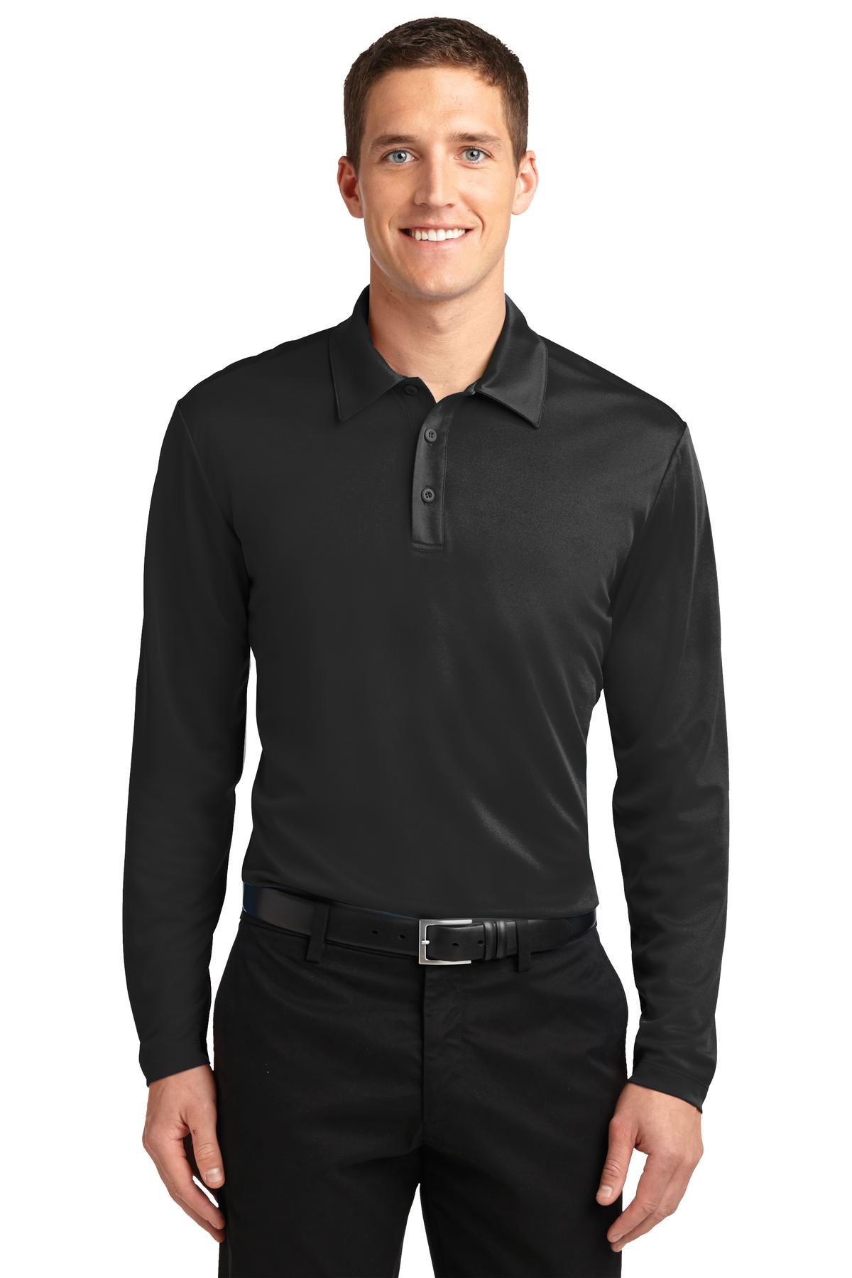Port Authority ® Silk Touch „¢ Performance Long Sleeve Polo. K540LS