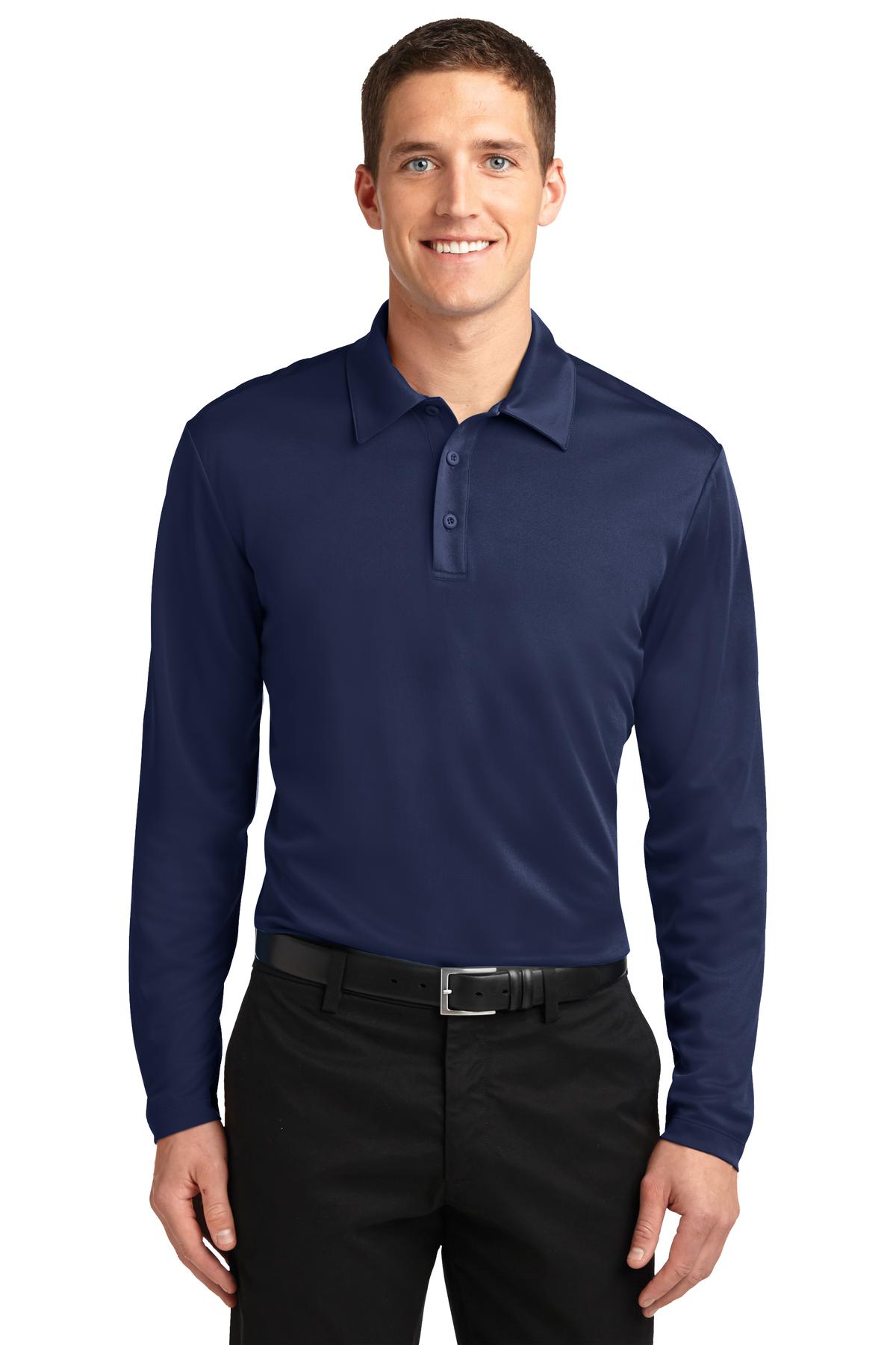 Port Authority ® Silk Touch „¢ Performance Long Sleeve Polo. K540LS