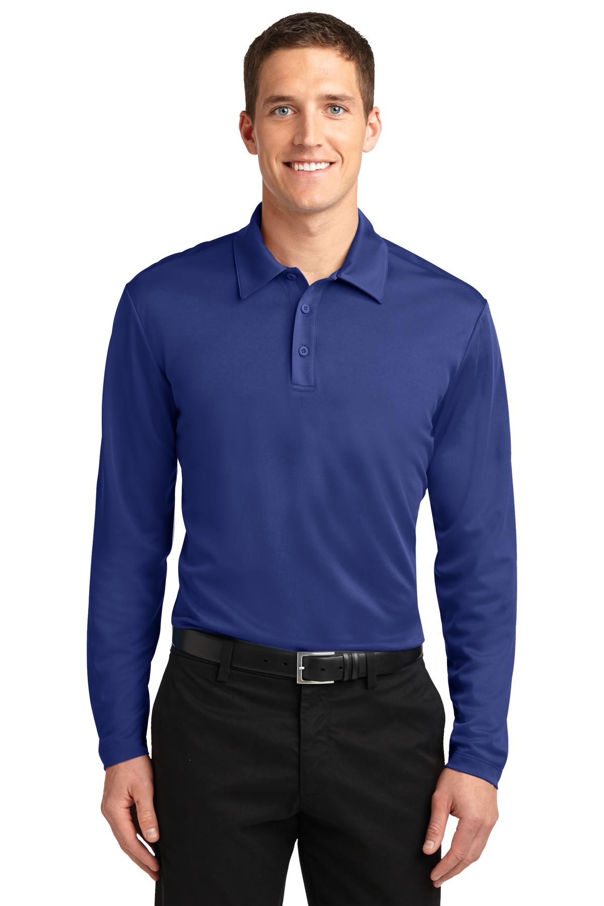 Port Authority ® Silk Touch „¢ Performance Long Sleeve Polo. K540LS