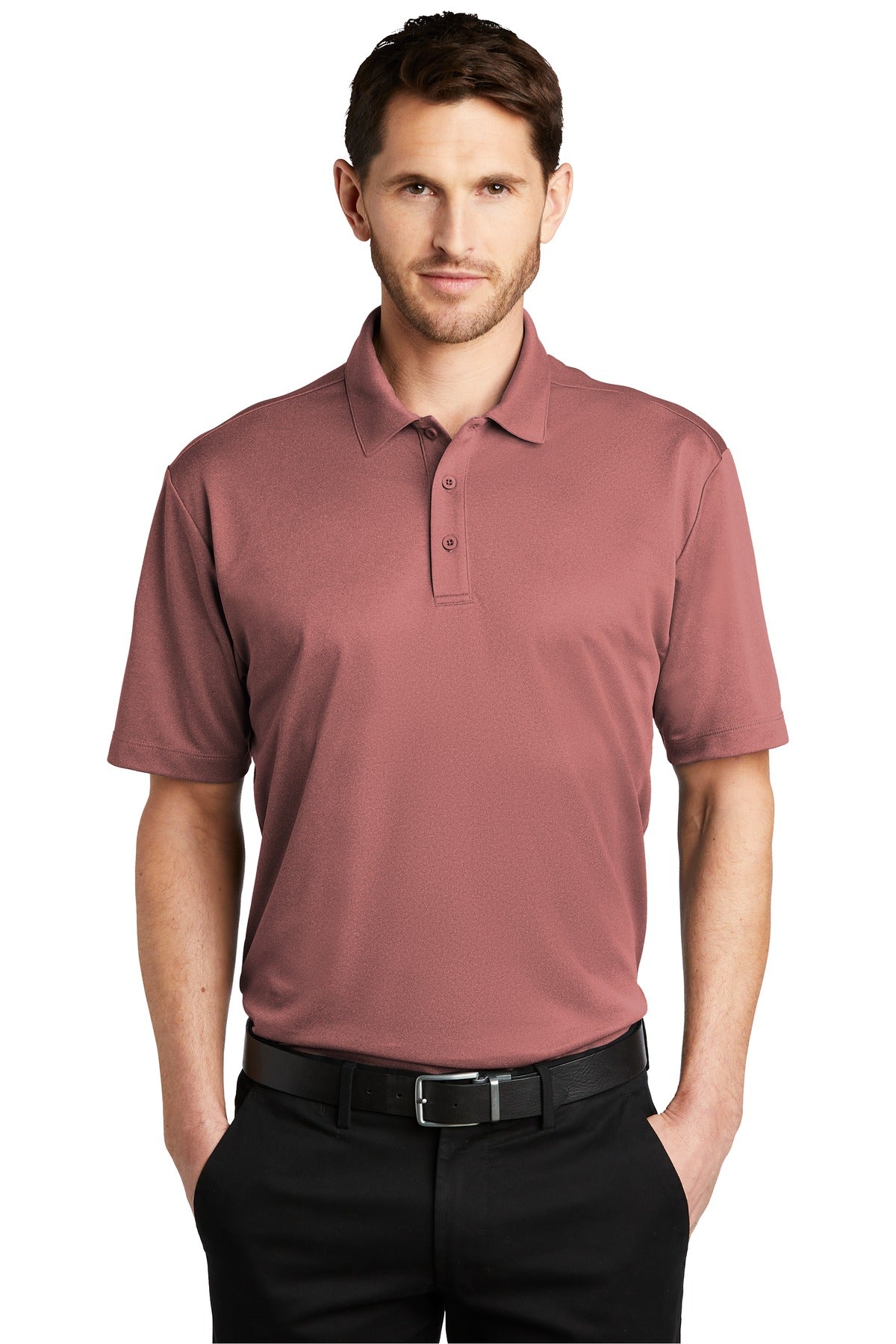 Port Authority  ® Heathered Silk Touch  „¢ Performance Polo. K542