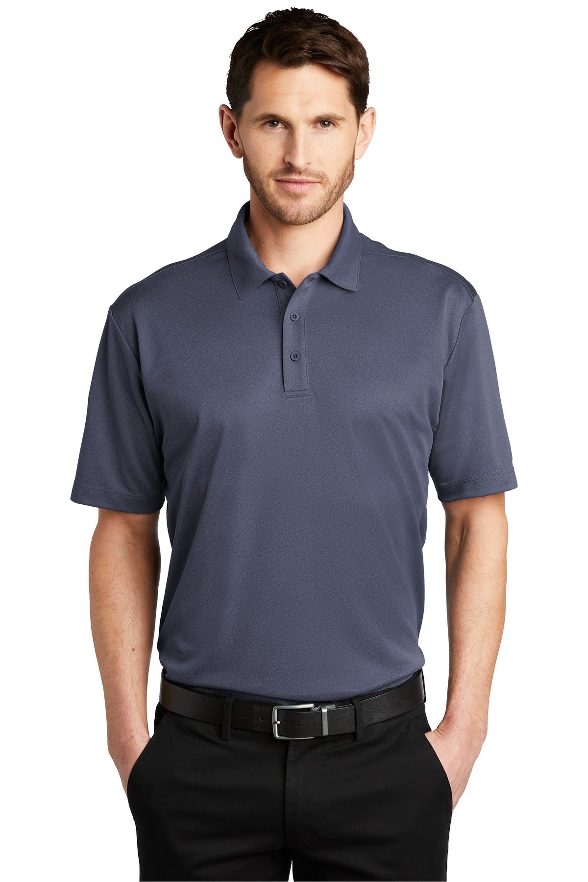 Port Authority  ® Heathered Silk Touch  „¢ Performance Polo. K542