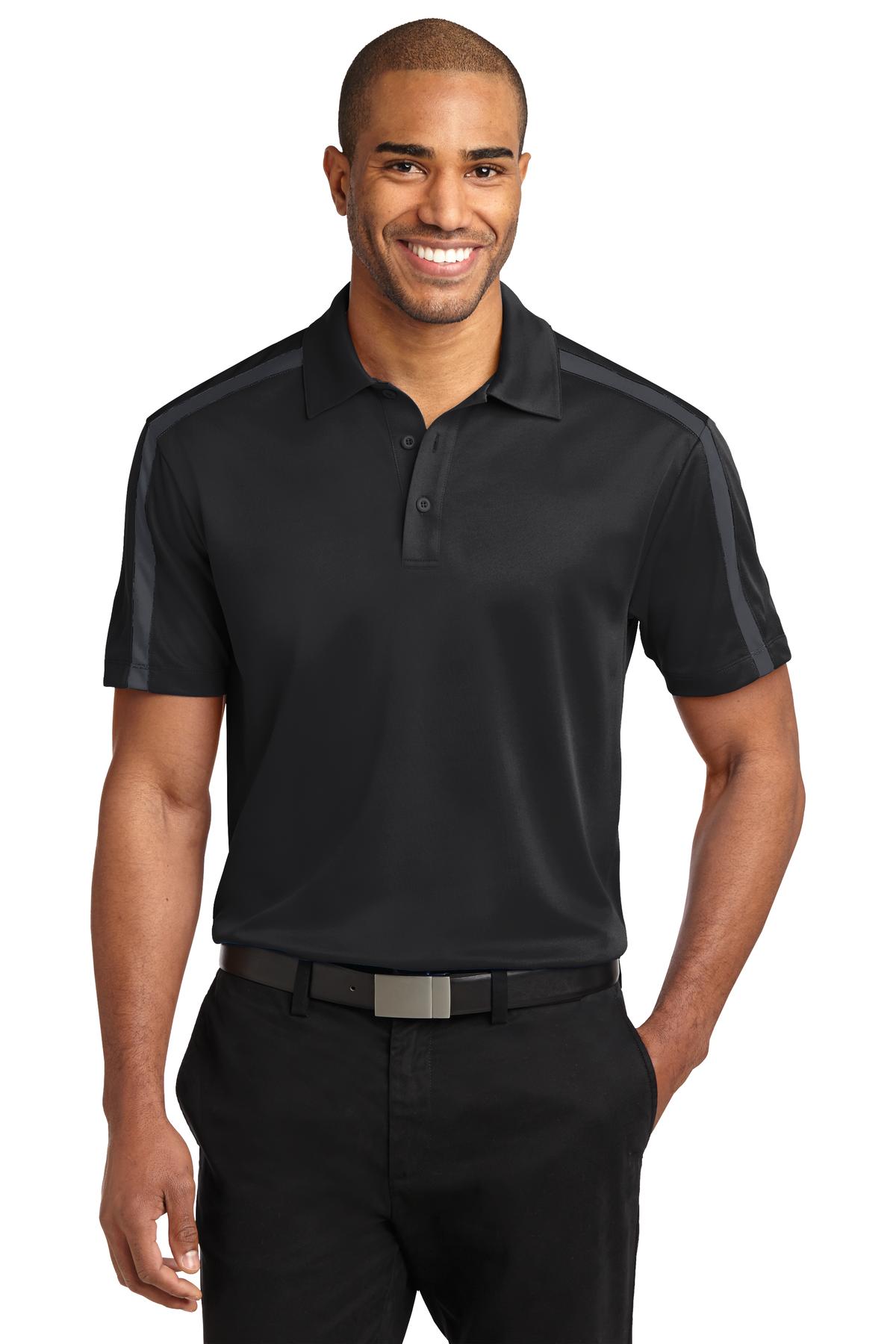 Port Authority ® Silk Touch „¢ Performance Colorblock Stripe Polo. K547